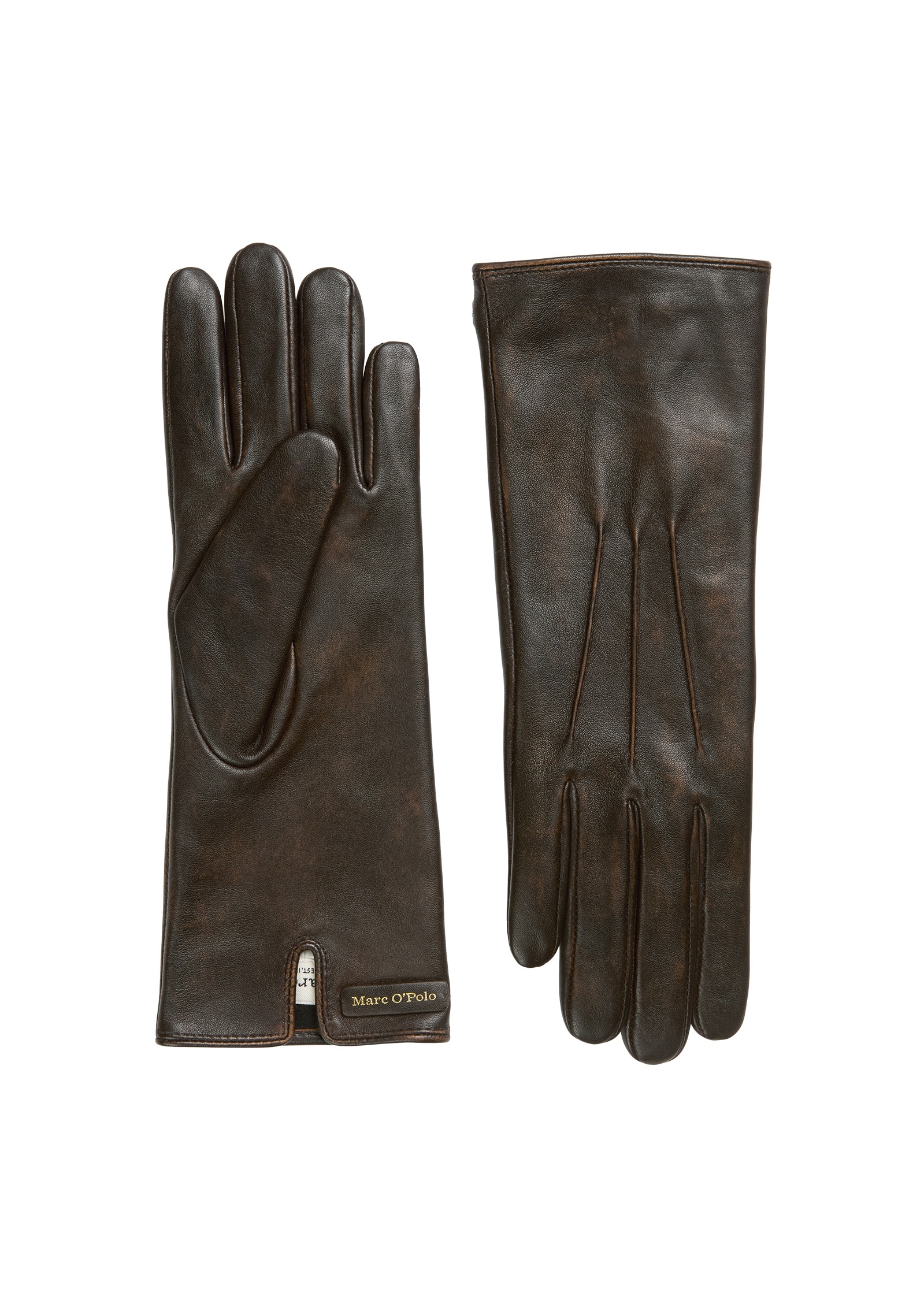Marc OPolo Lederhandschuhe "aus Vintage-Lammnappa" günstig online kaufen