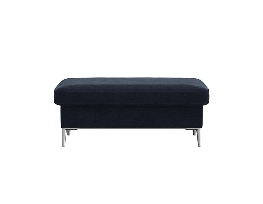 FLEXLUX Pouf »Fiore«, Kaltschaum, Füße Alu