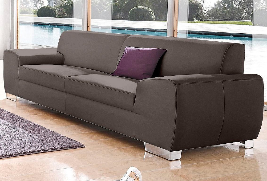 DOMO collection 2,5-Sitzer "Ricardo kubisch, modern und elegant, Breite 224cm" frei im Raum stellbar