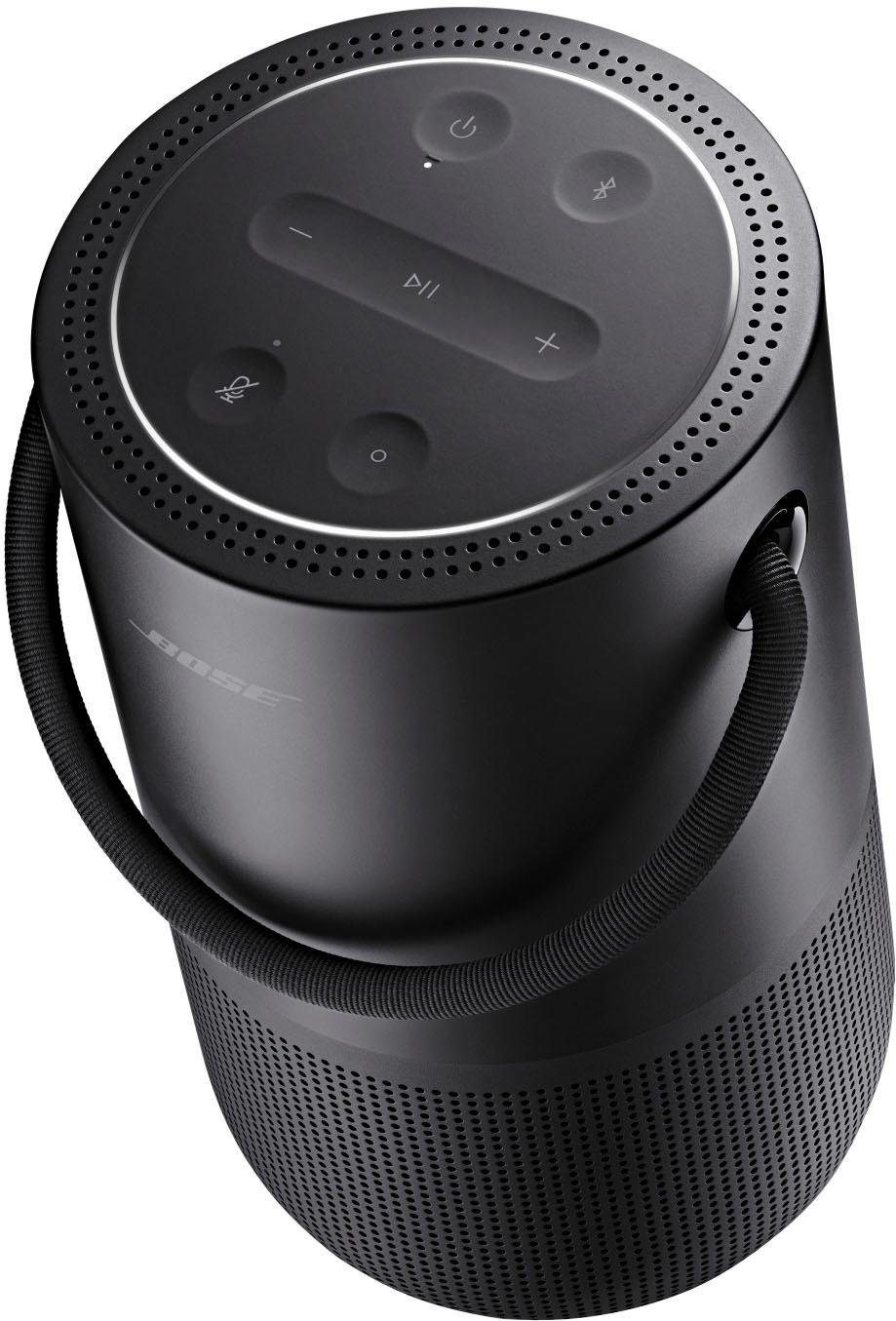 Bose Bluetooth-Lautsprecher »Portable Home Speaker Bluetooth- u. WLAN Lautsprecher«, AirPlay 2, wasserabweisend, kraftvoller 360°-Klang, Multiroom