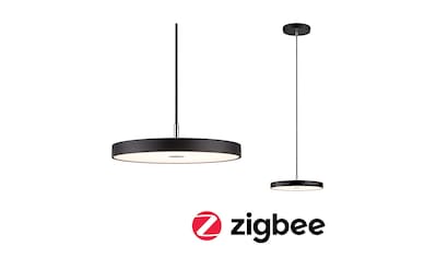 LED Pendelleuchte »Hildor Smart Home Zigbee 20W 300 mm Schwarz 230V...