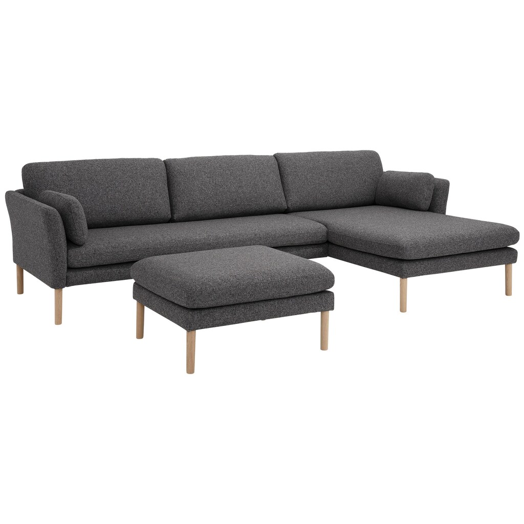 andas Ecksofa »Helsingborg«, in skandinavischem Design, inkl. lose Zierkissen