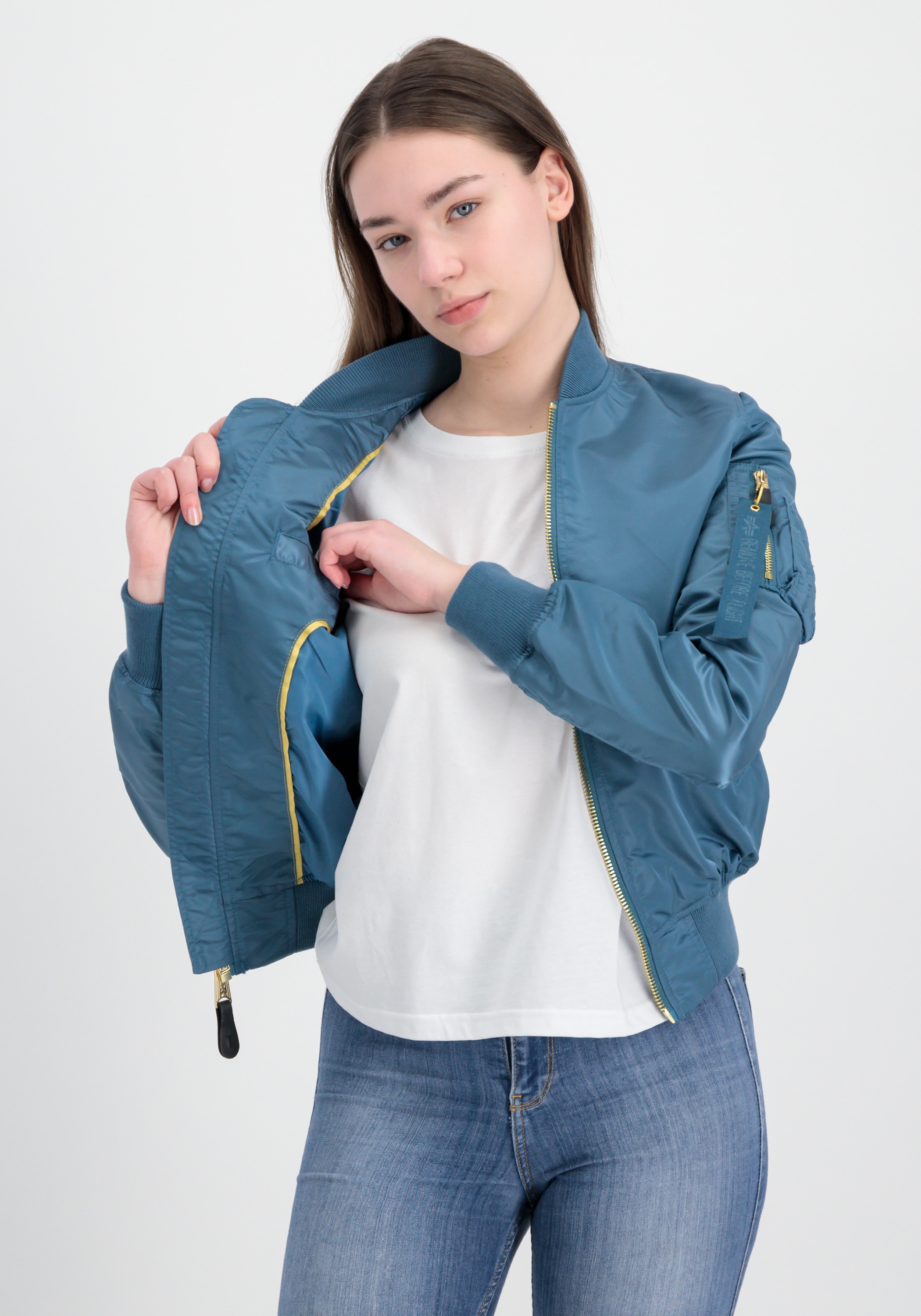Alpha Industries Bomberjacke »Alpha Industries Women - Bomber Jackets MA-1 VF LW Wmn«