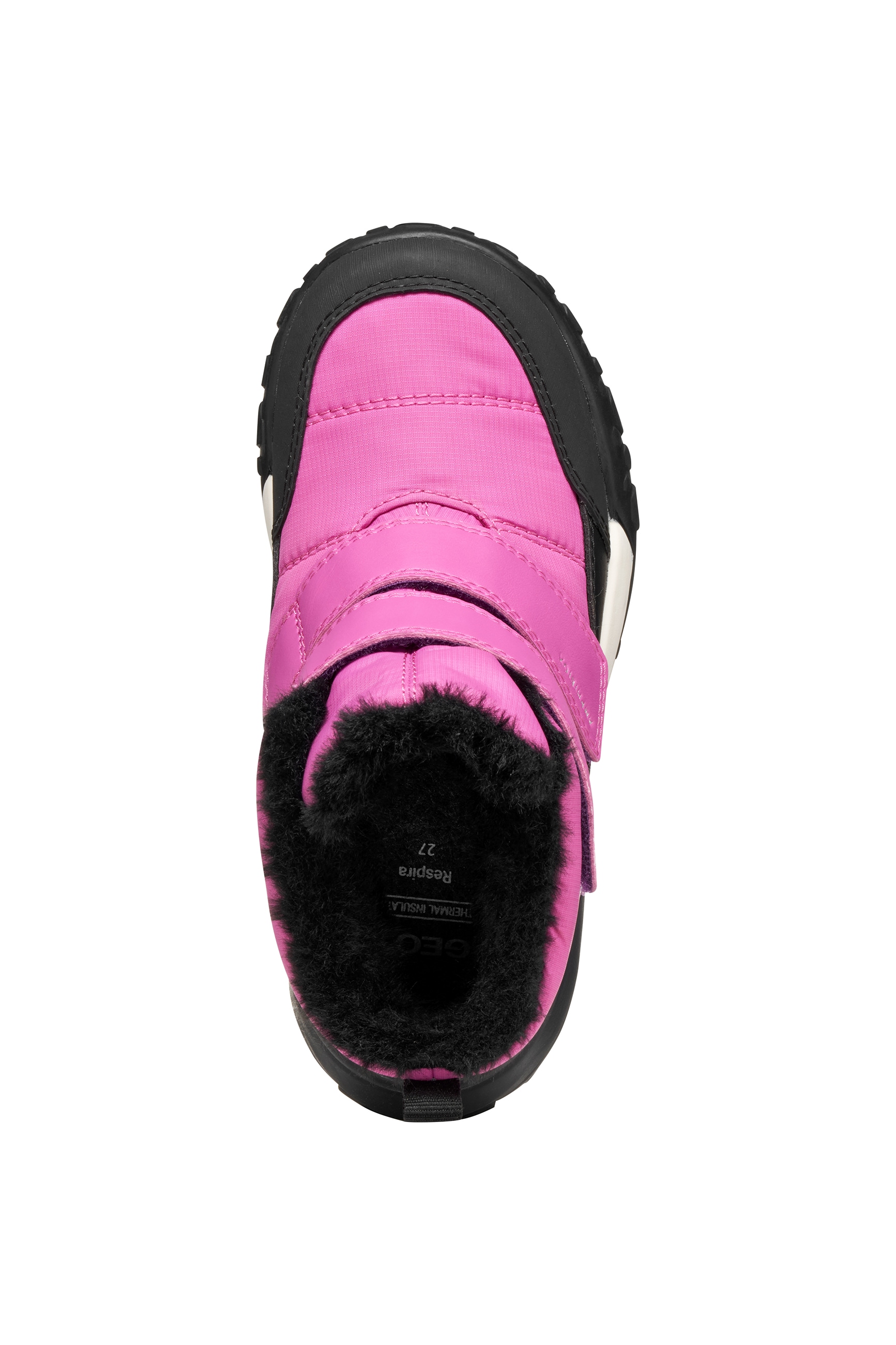 Geox Winterboots »J TREKKYUP GIRL B AB«, Klettstiefel mit Warmfutter, Größenschablone zum Download