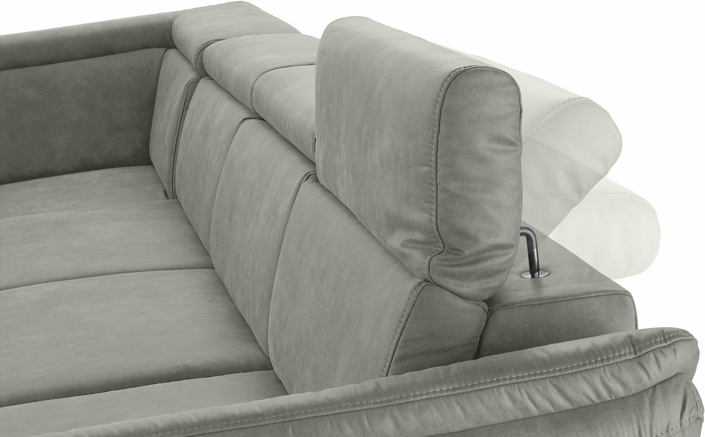 Thumbnail - sit&more Wohnlandschaft "Avignon U-Form", wahlweise mit Bettfunktion und Stauraum, inklusive Kopfteilverstellung