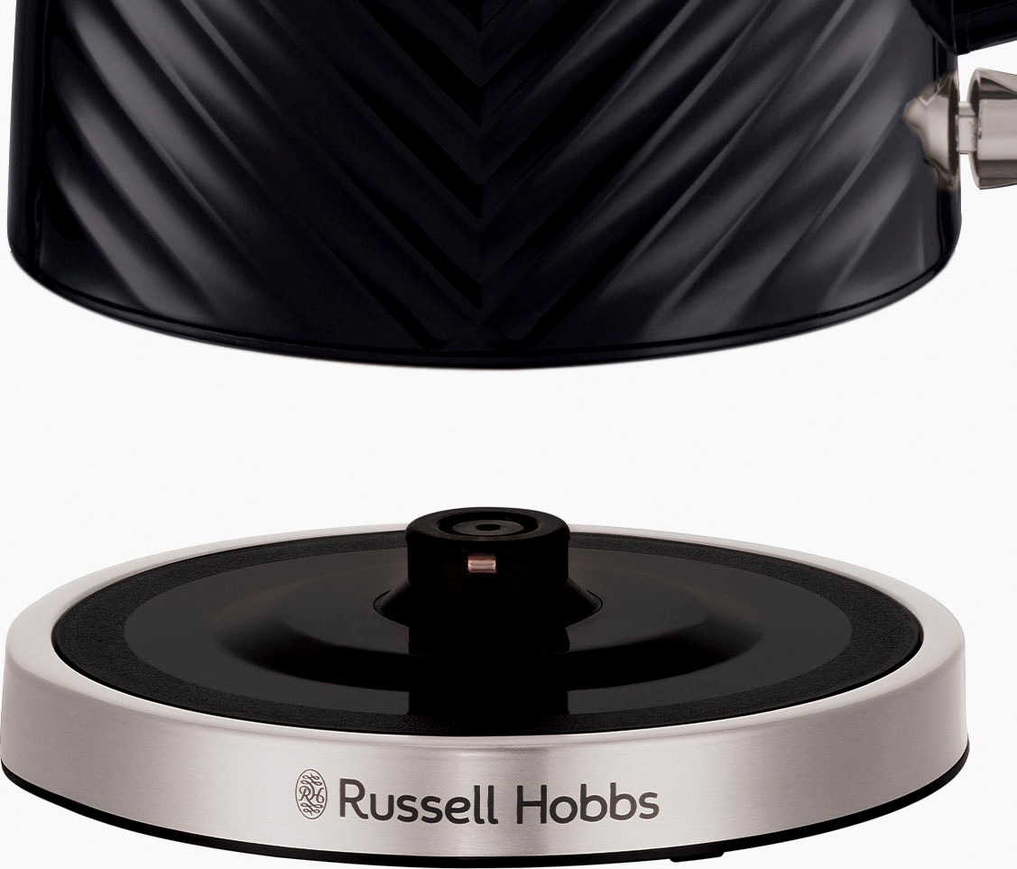 RUSSELL HOBBS Wasserkocher "Groove Black 26380-70" 1,7 l 2400 W Edelstahl, günstig online kaufen