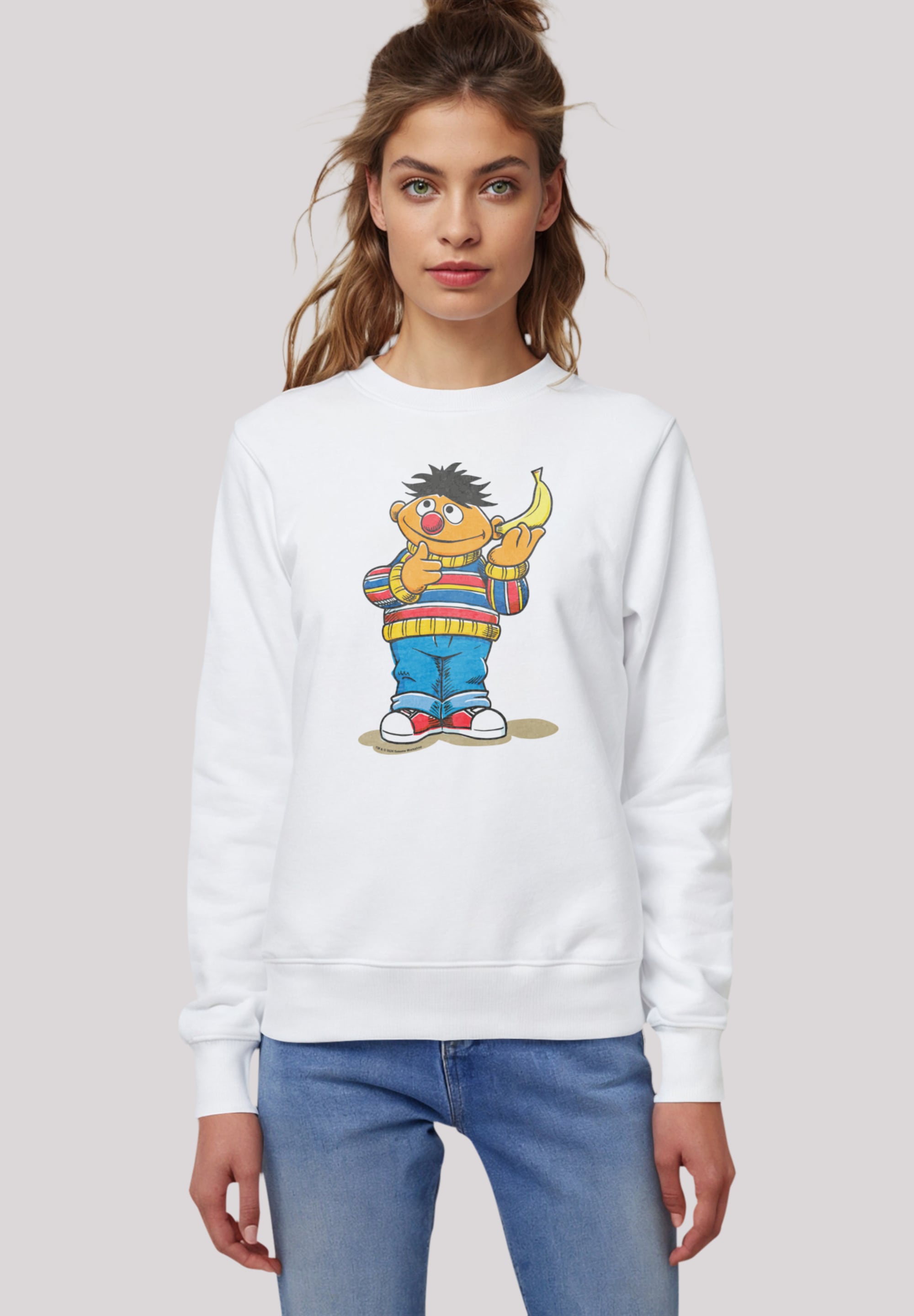 F4NT4STIC Sweatshirt "Sesamstraße Ernie Banana", Premium Qualität günstig online kaufen