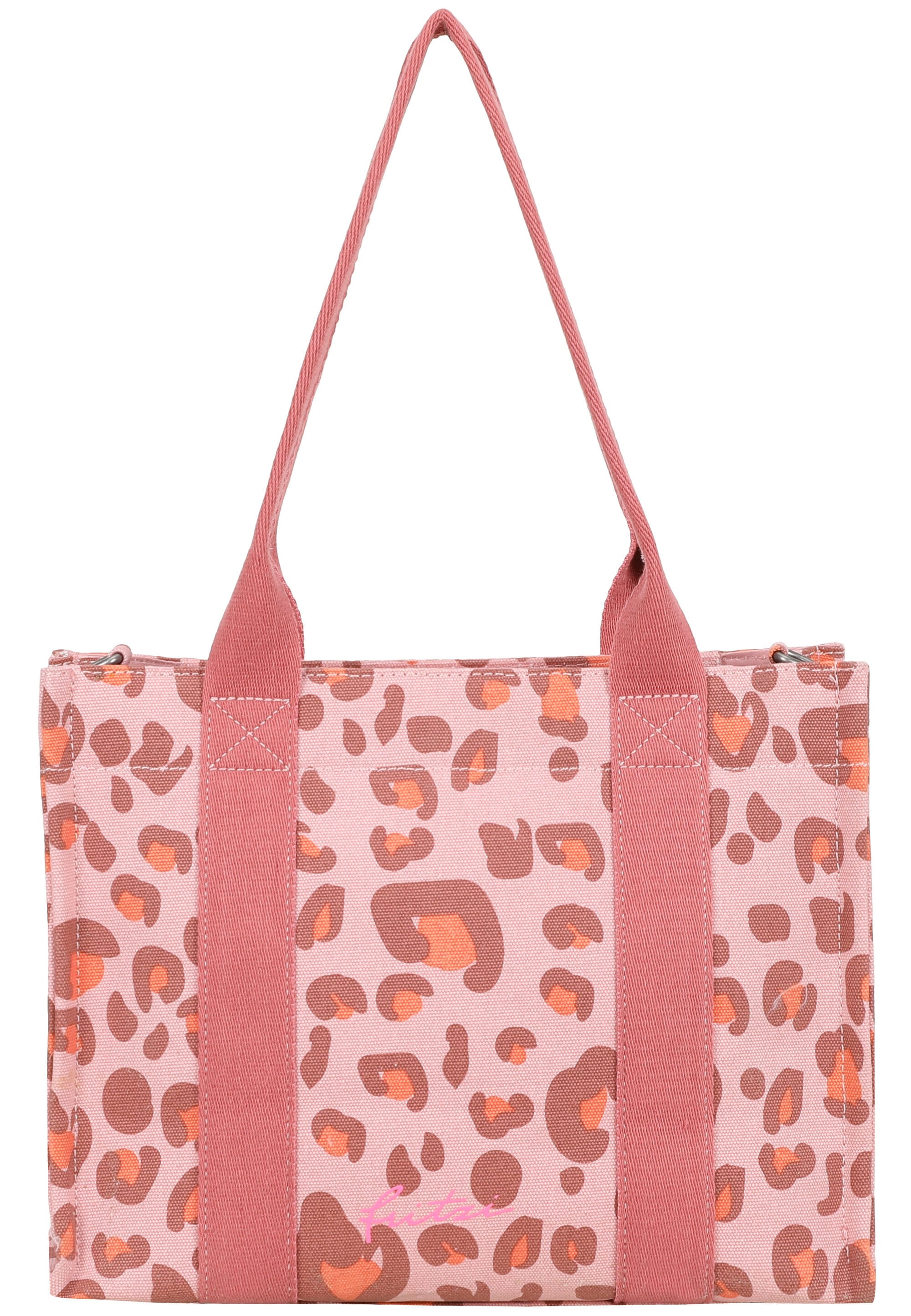 Fritzi aus Preußen Shopper "Tote Shopper Medium Leo" mit Leomuster