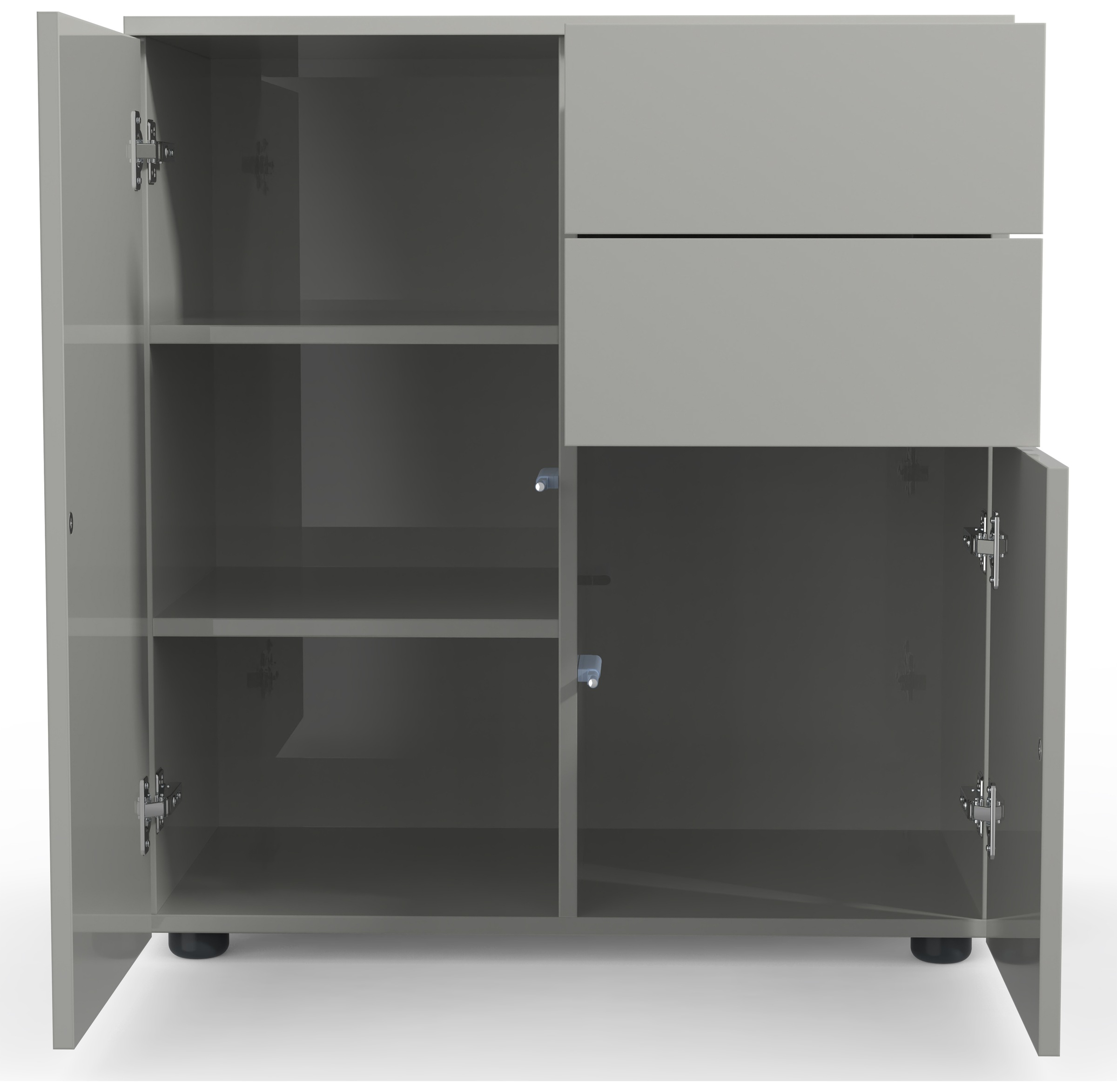 VCM Kommode »Holz Kommode Sideboard Anrichte Dalosa 4 Schublade«