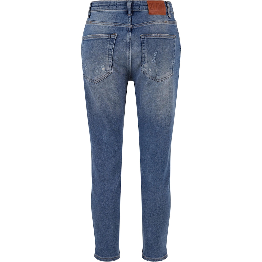 2Y Premium Bequeme Jeans »2Y Premium Herren 2Y Destroyed Skinny Cropped Denim«