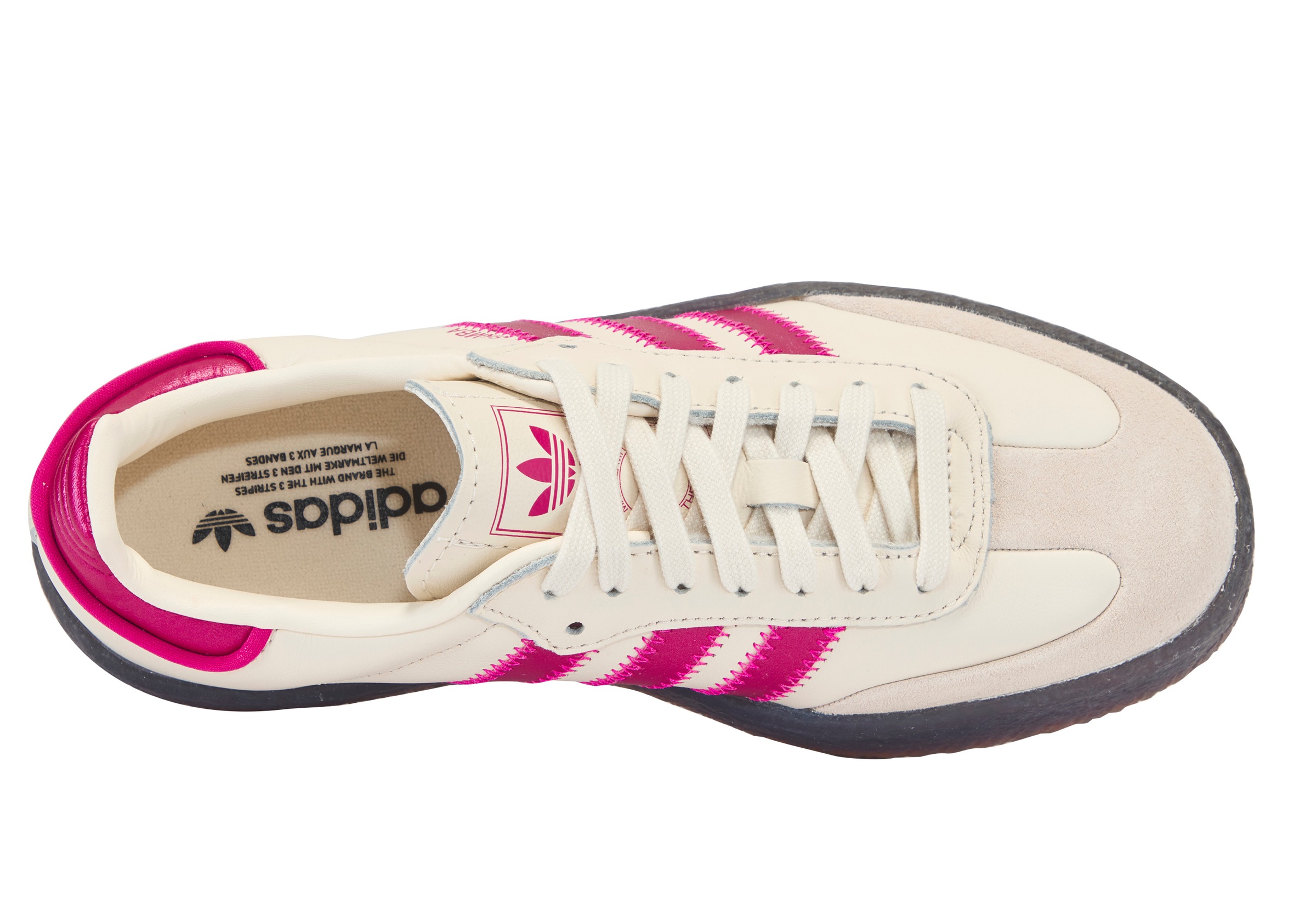 Adidas Originals Baskets Sambae Cream White / Shock Pink / Shock Pink EU 38 Femme 3
