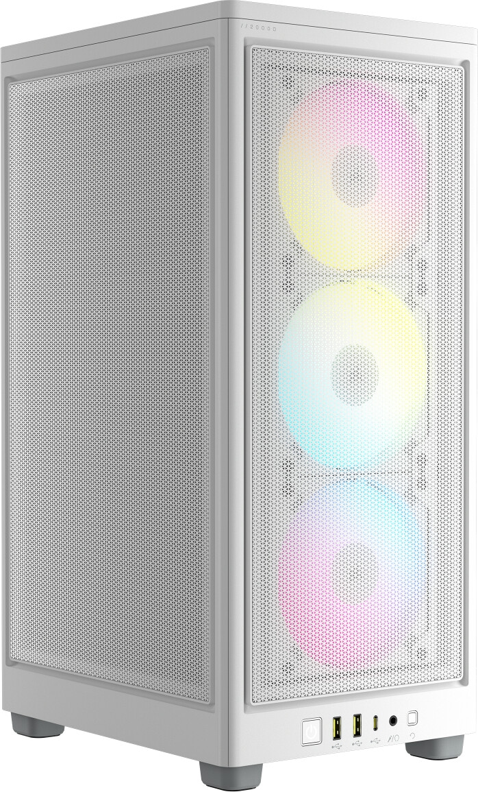 PC-Gehäuse »iCUE 2000D RGB AIRFLOW Mini-ITX Case, White«