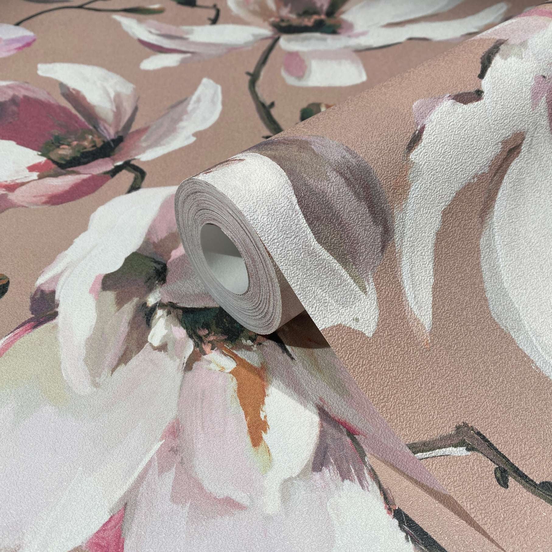 Marburg Vliestapete »Tapete Malerische Blüten«, floral, moderne Vliestapete für Wohnzimmer Schlafzimmer Küche