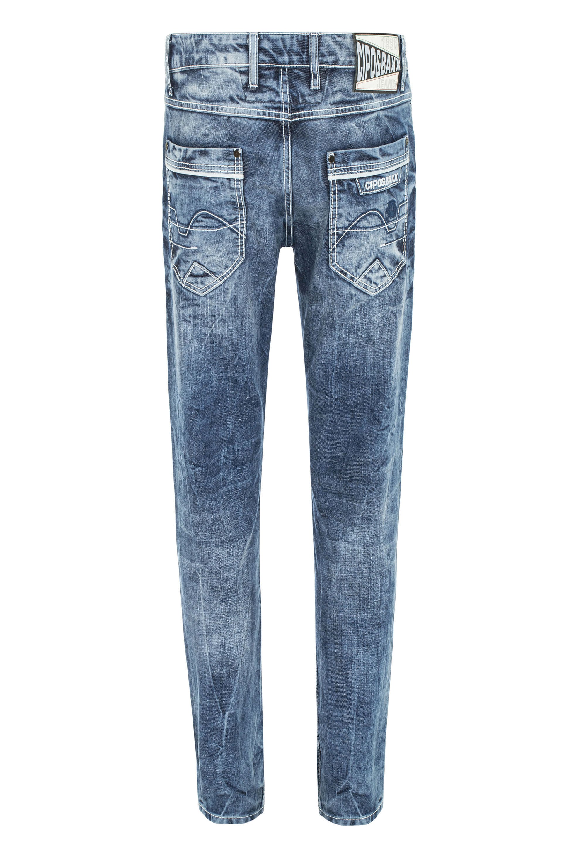 Cipo & Baxx Straight-Jeans »Jeans«, im trendigen Design