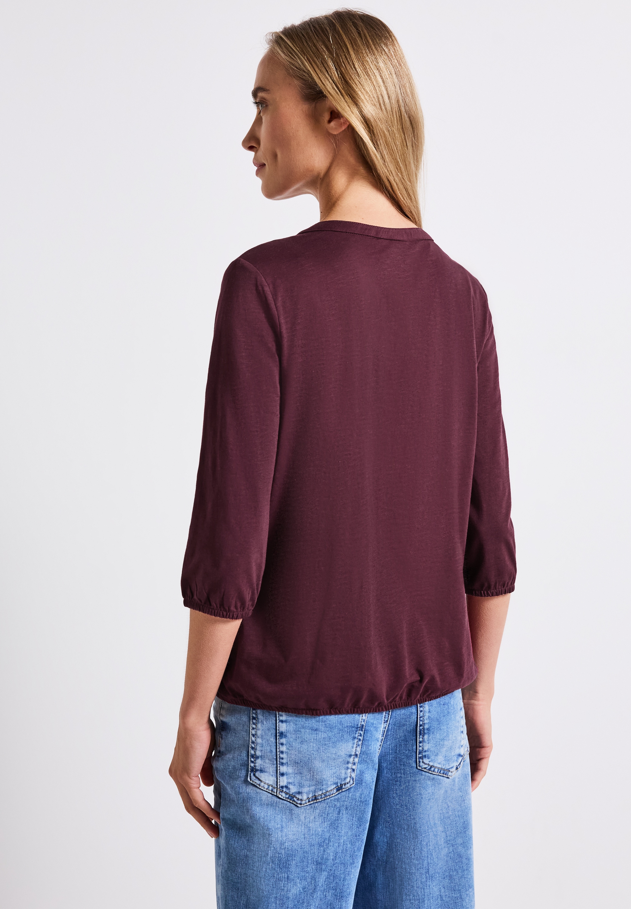 STREET ONE T-Shirt, aus reiner Baumwolle