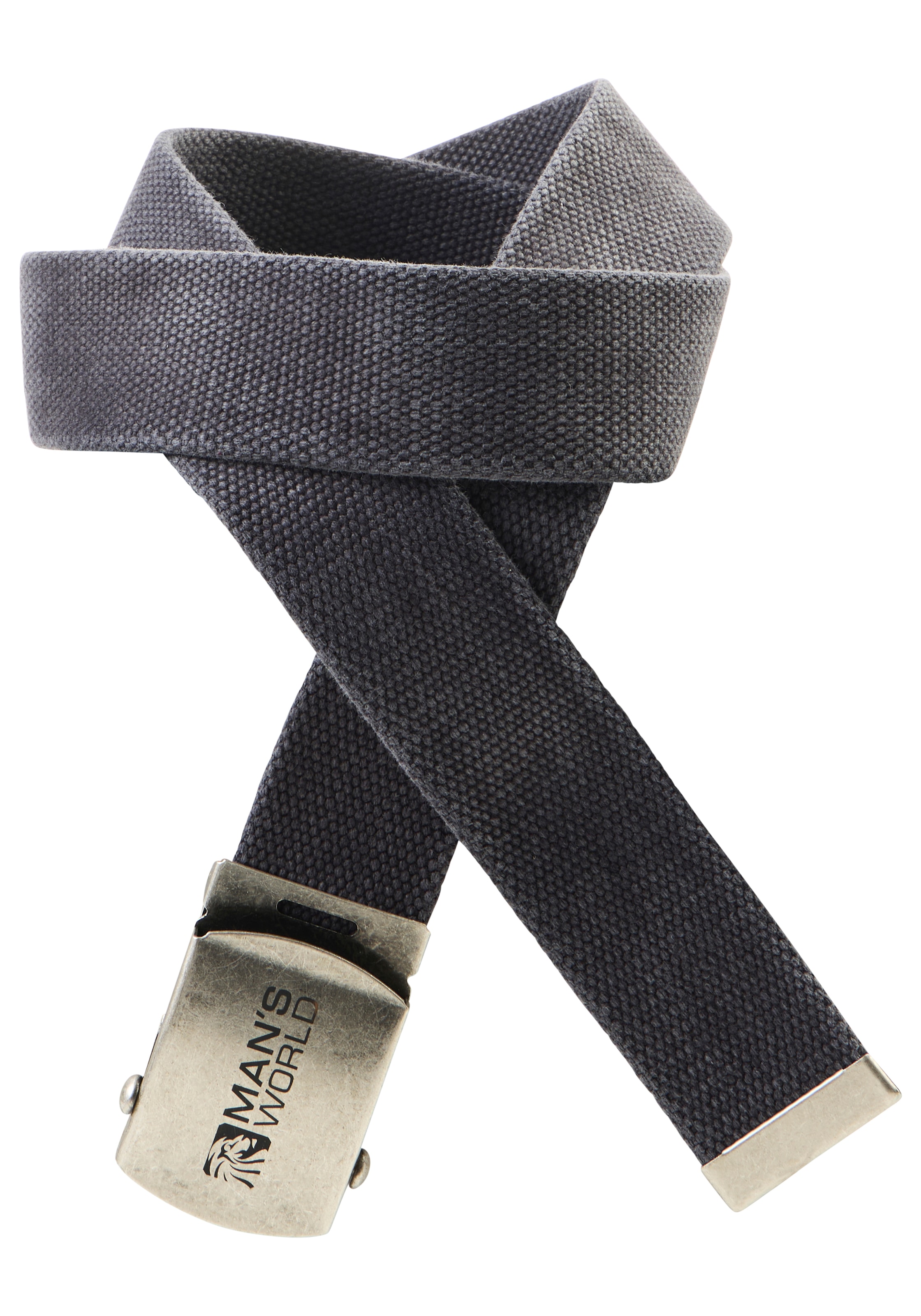 Mans World Stoffgürtel aus Textilband im zeitlosen Design - NEUE FARBE im u günstig online kaufen