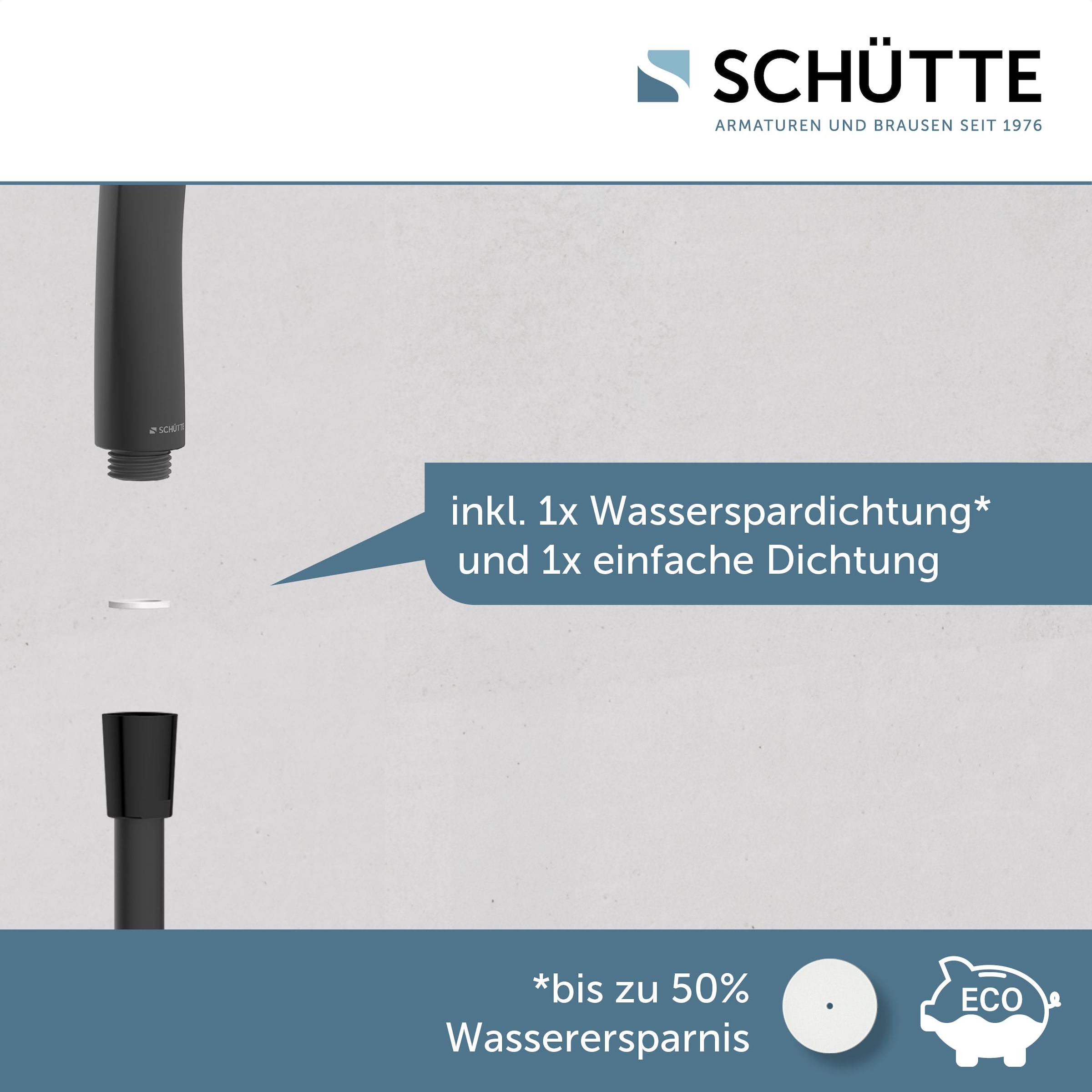 Schütte Stangenbrause-Set »CAPRI«, Duschbrause, 3-fach verstellbar, Antikalk, wassersparend