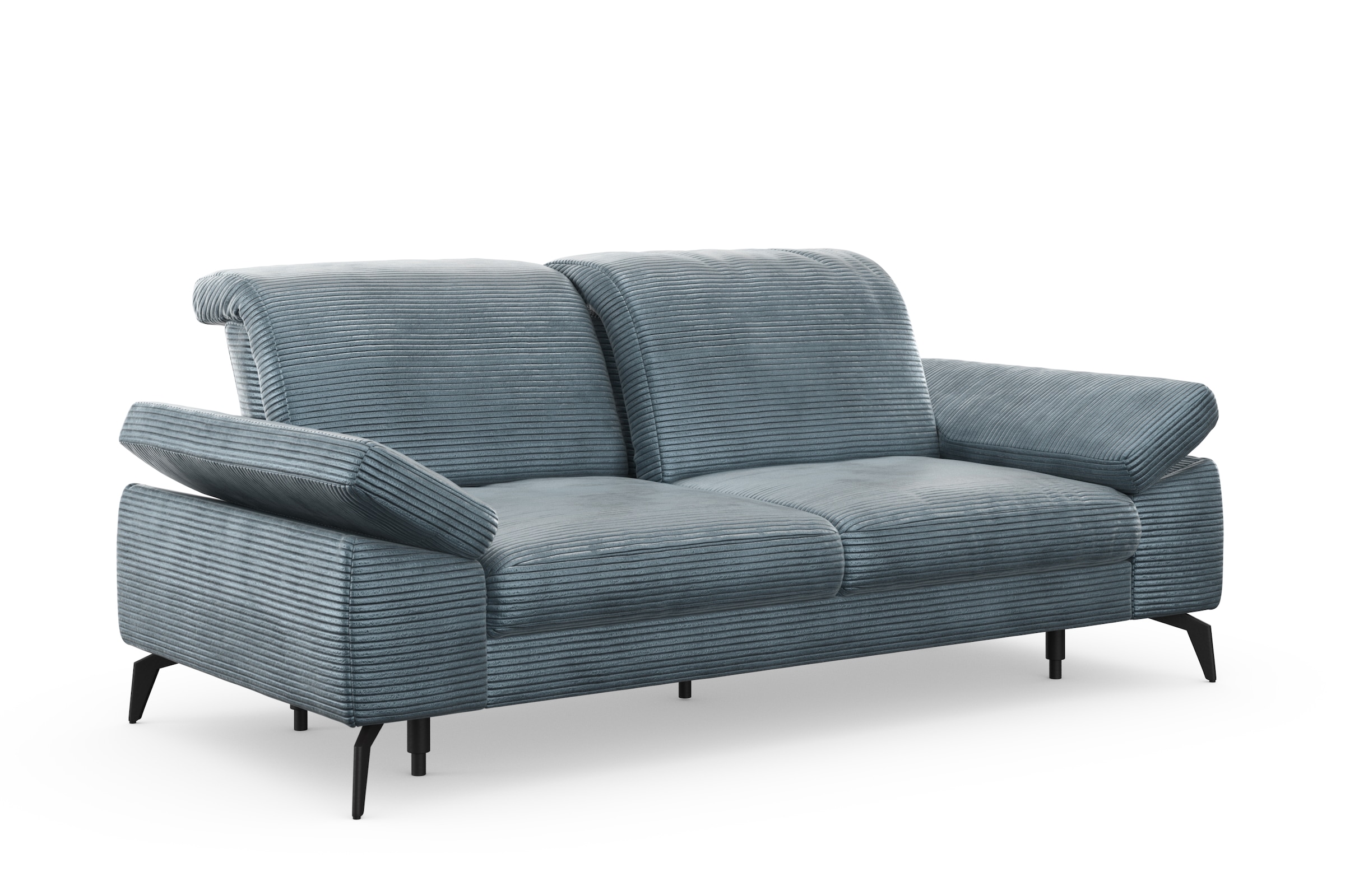 sit&more 2,5-Sitzer »Cabana«, Breite 211 cm, mit oder ohne Sitztiefen-, und Kopfteilfunktion