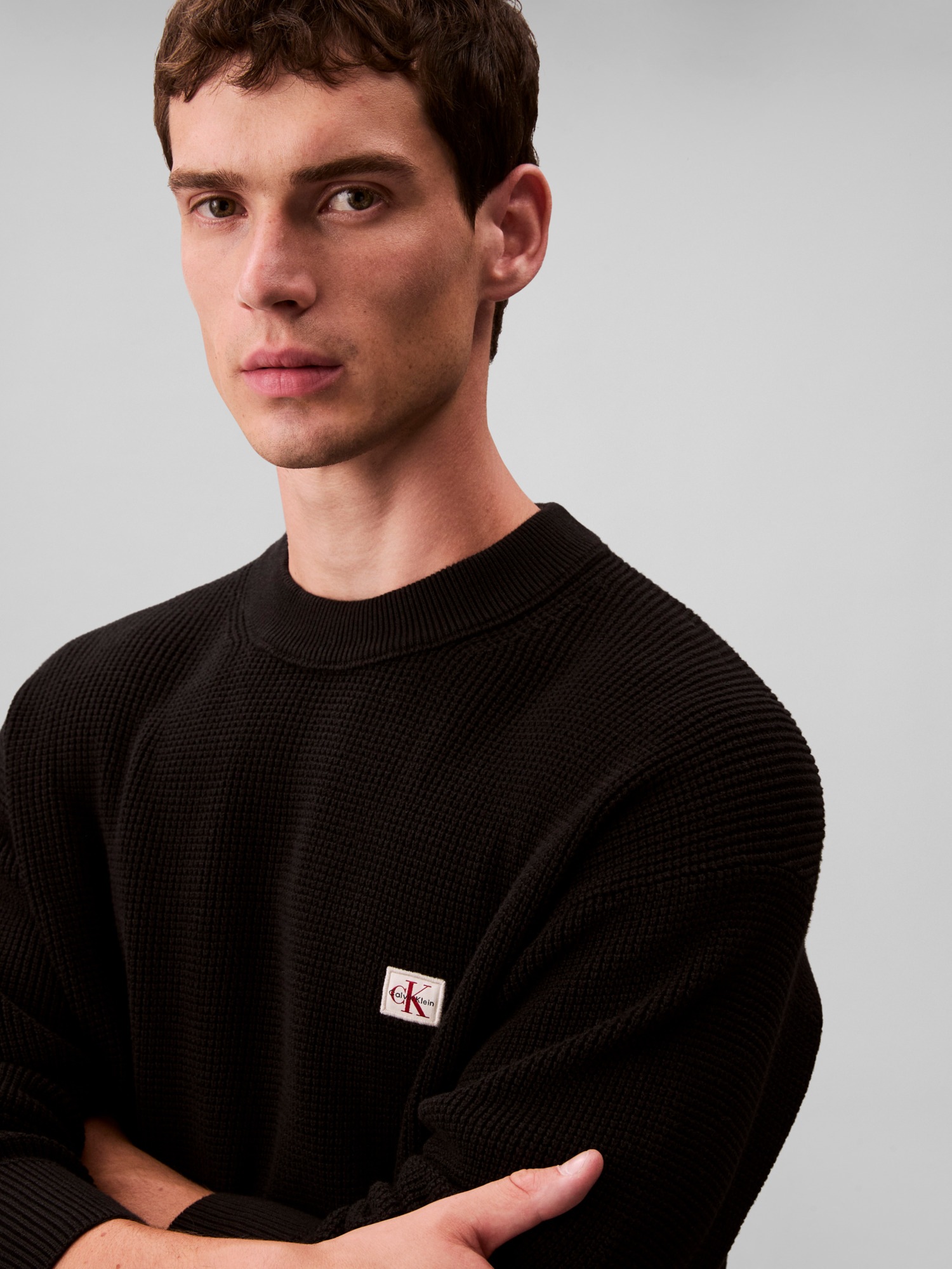 Calvin Klein Pull Homme Noir M 4