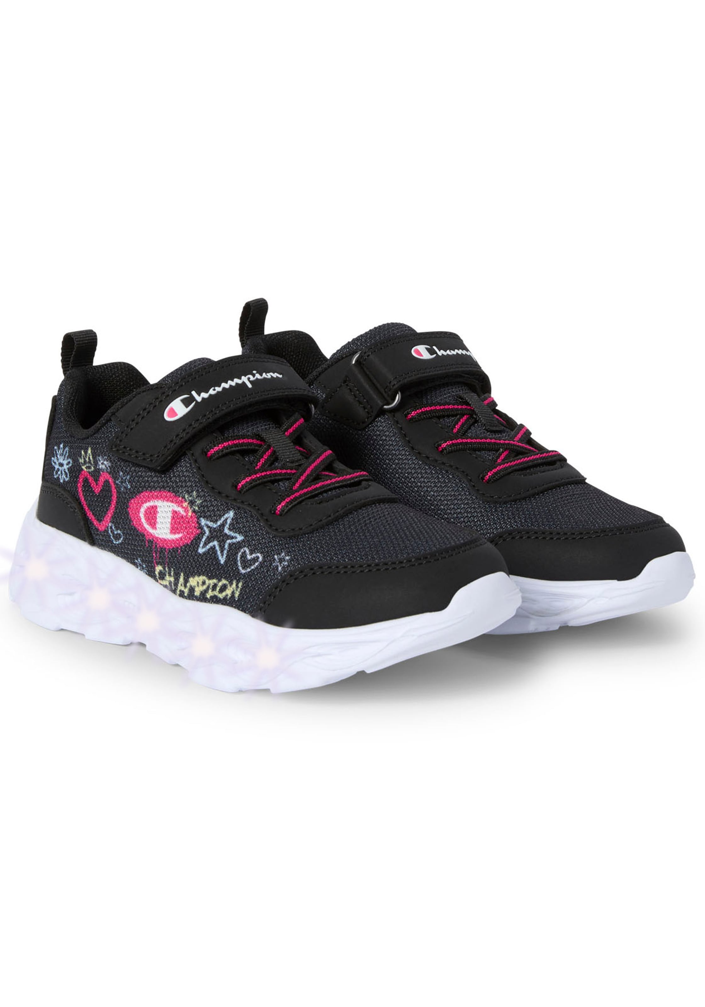 Champion Sneaker "FUNFAIR PRINT G PS" mit cooler Blinkfunktion günstig online kaufen