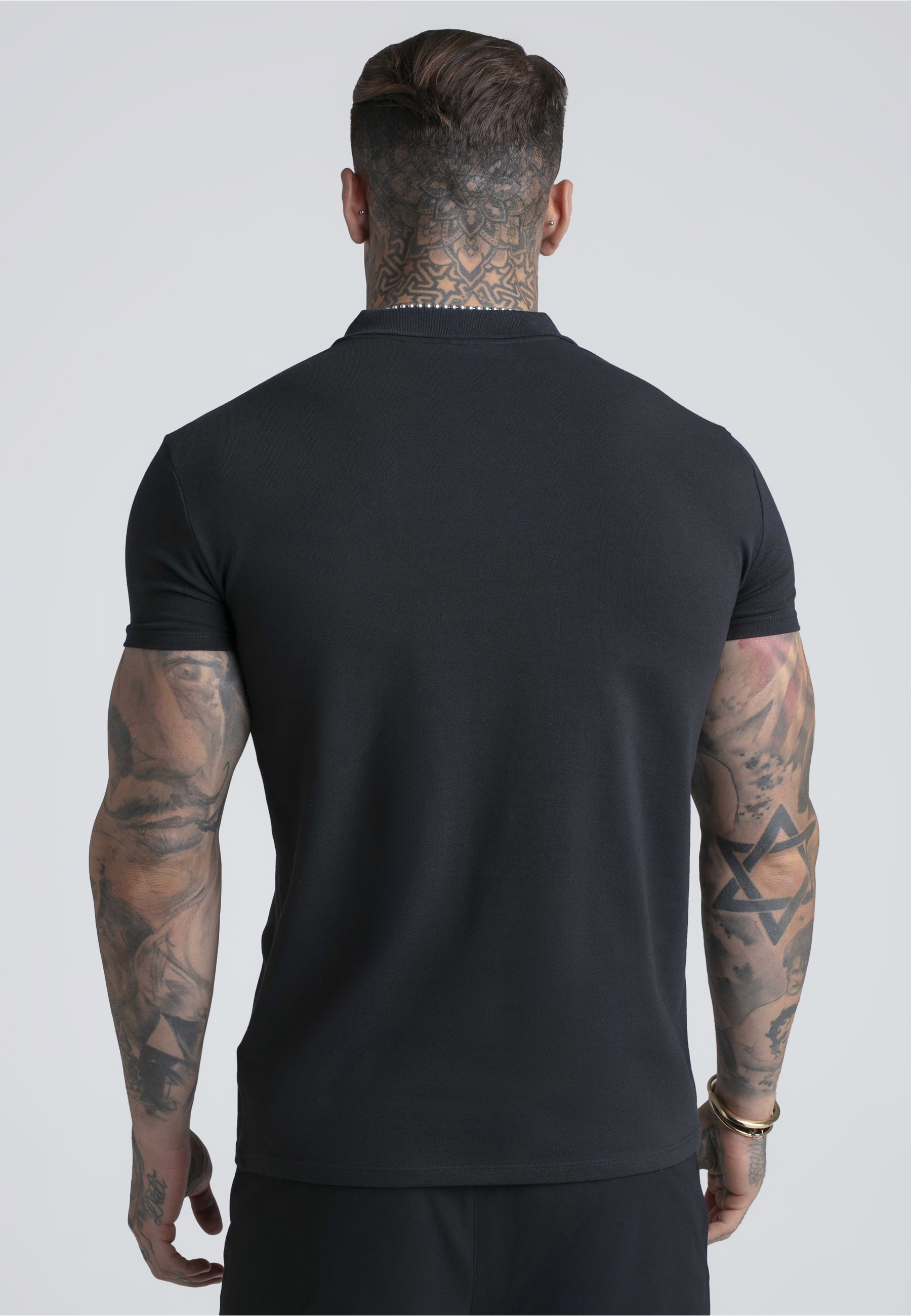 Siksilk Poloshirt »SikSilk Zip Polo T-Shirt« 1