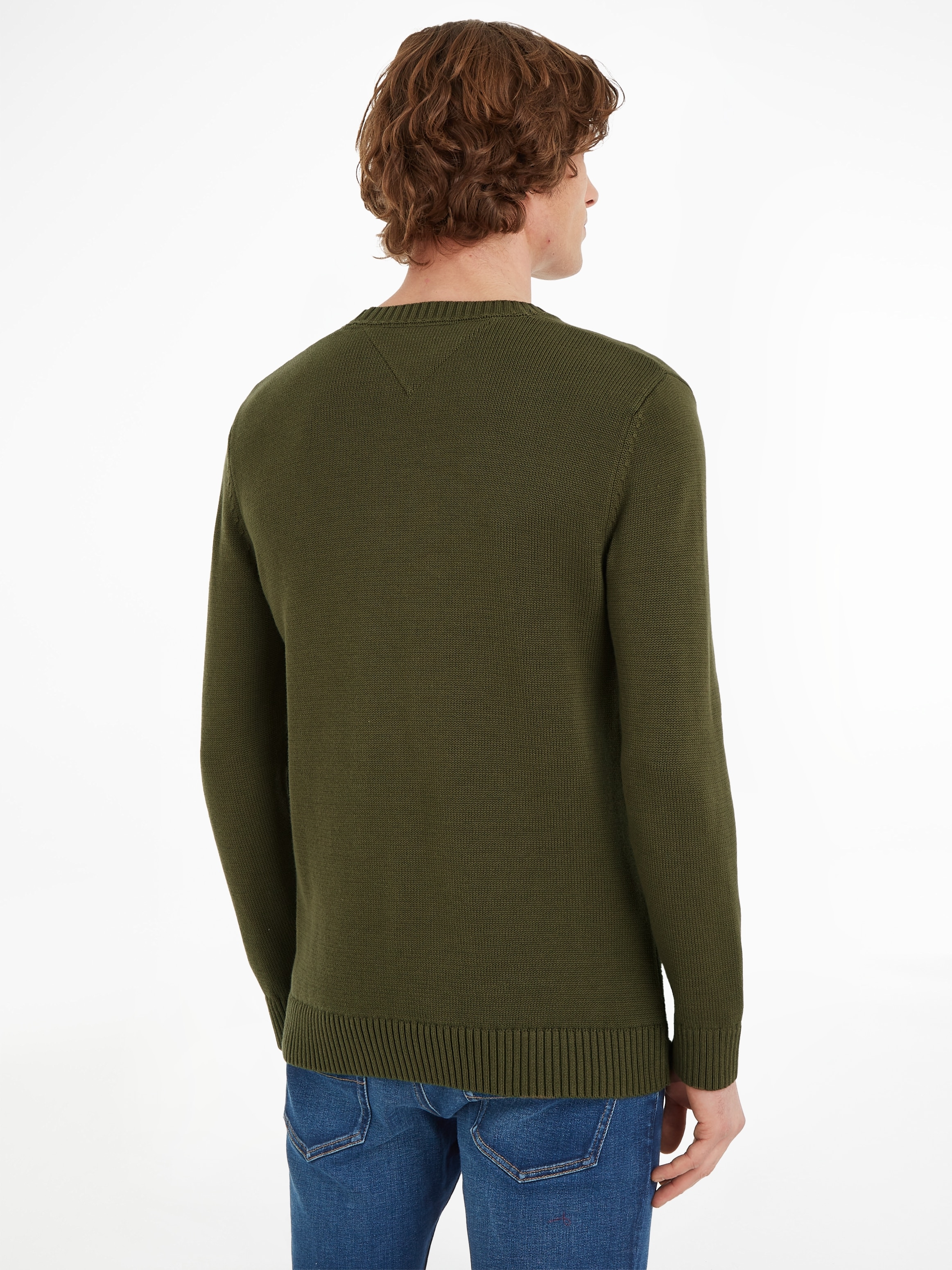 Tommy Jeans Strickpullover "TJM ESSENTIAL CREW NECK SWEATER" günstig online kaufen