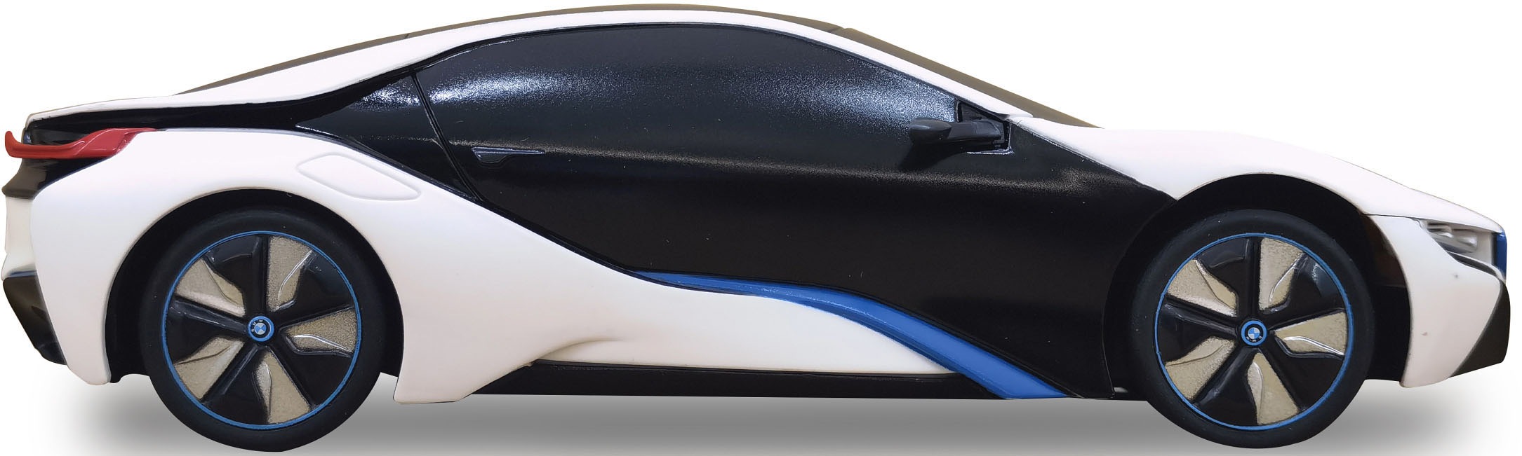 Jamara RC-Auto »BMW I8 1:24 weiß/gelb 2,4GHz UV Photochromic Serie«