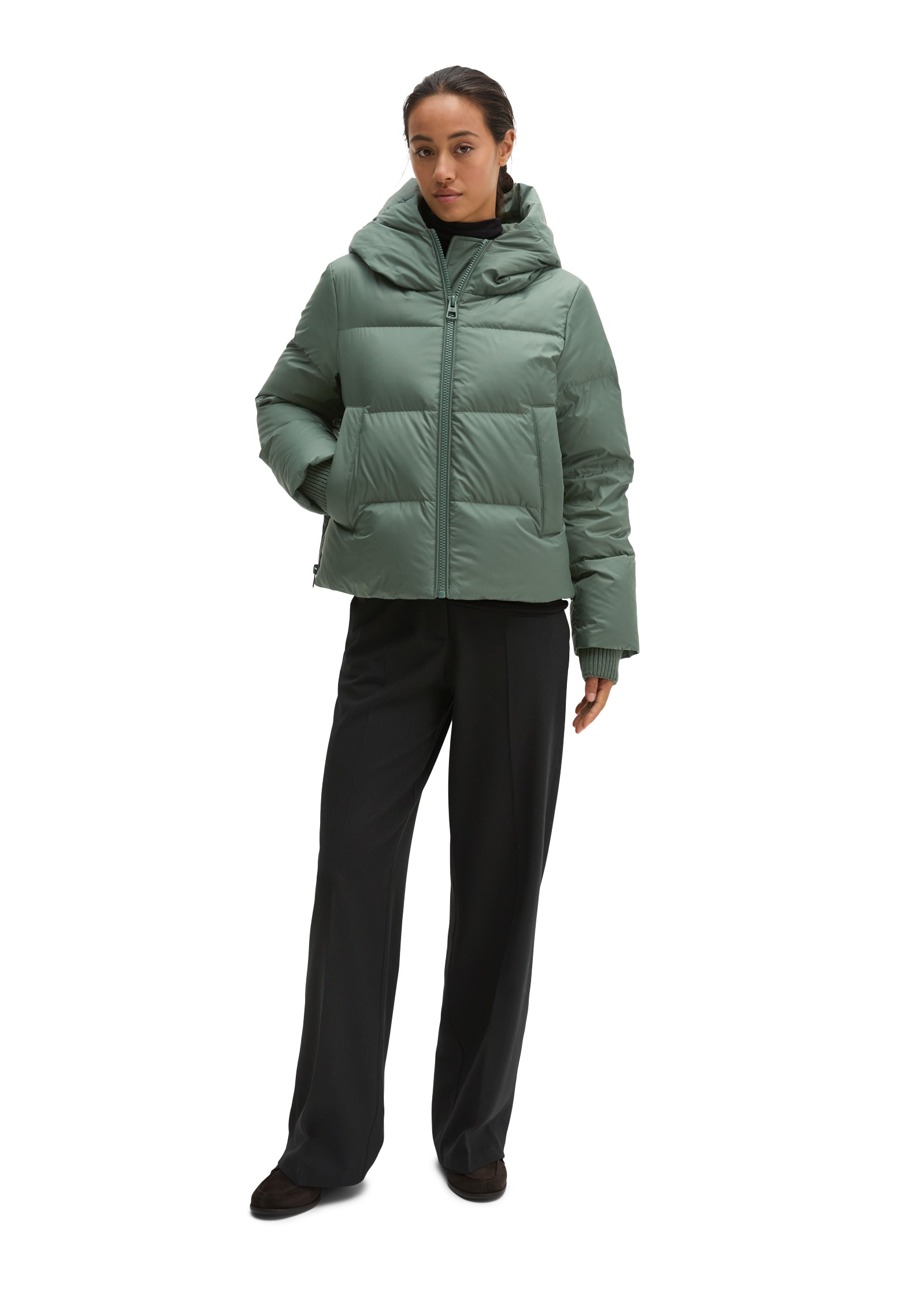 Marc O'Polo Daunenjacke mit Kapuze mit Kapuze regular mit wasserabweisender Oberfläche