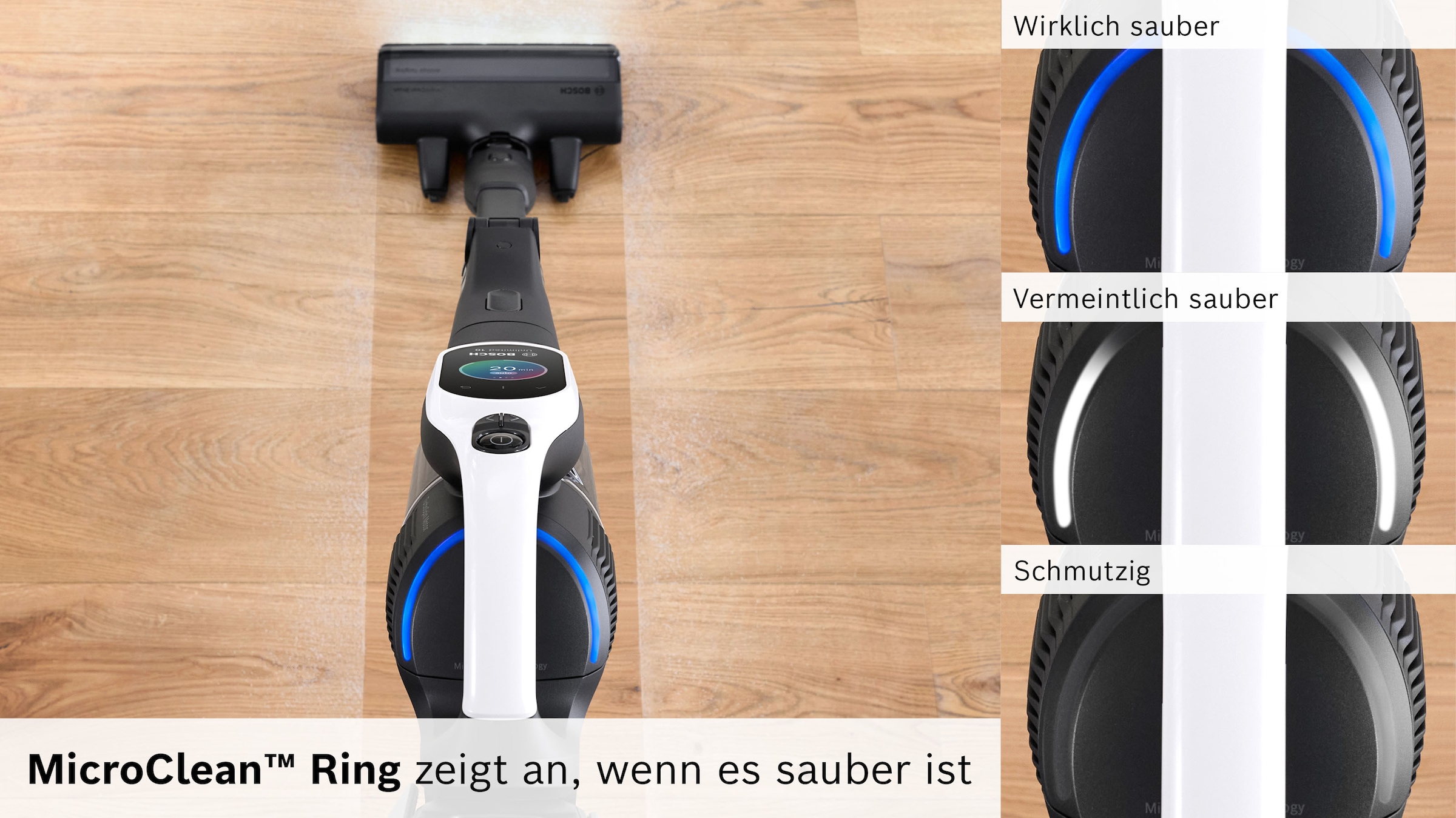 BOSCH Akku-Stielstaubsauger "Unlimited 10 BTS1042WAC, MicroClean™ Technolog günstig online kaufen