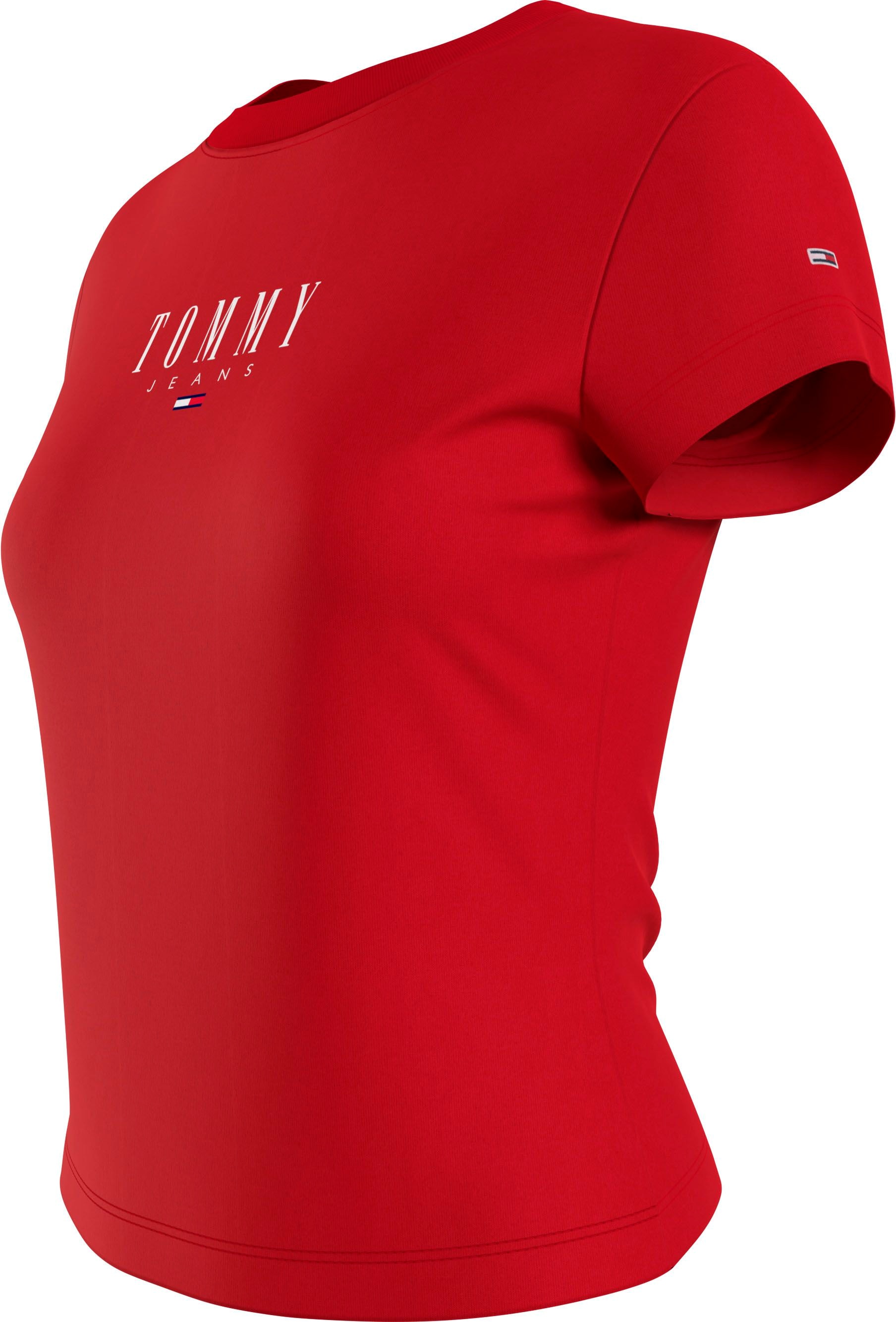 BBY Tommy ESSENTIAL BAUR 2«, LOGO mit | bestellen und Jeans »TJW Logostickerei T-Shirt Logodruck online
