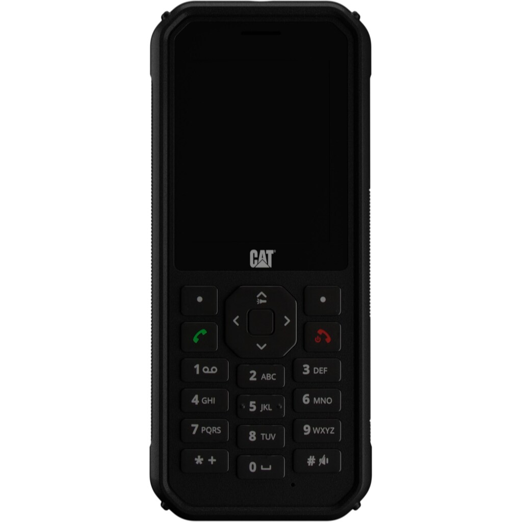 CAT Handy »CAT B40, Dual-Sim«, black, 6,1 cm/2,4 Zoll, 2 MP Kamera