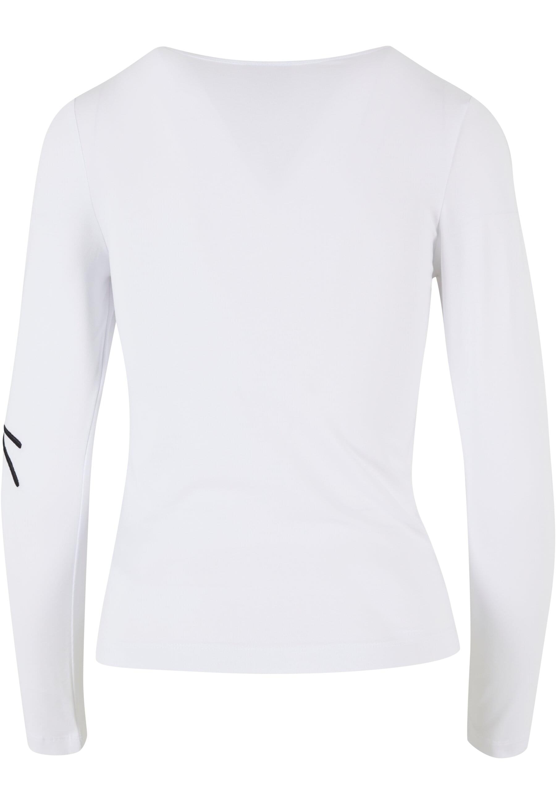 Karl Kani Longsleeve »Karl Kani Damen KW223-011-1 KK Signature Cut Out Tight LS«, (1 tlg.)