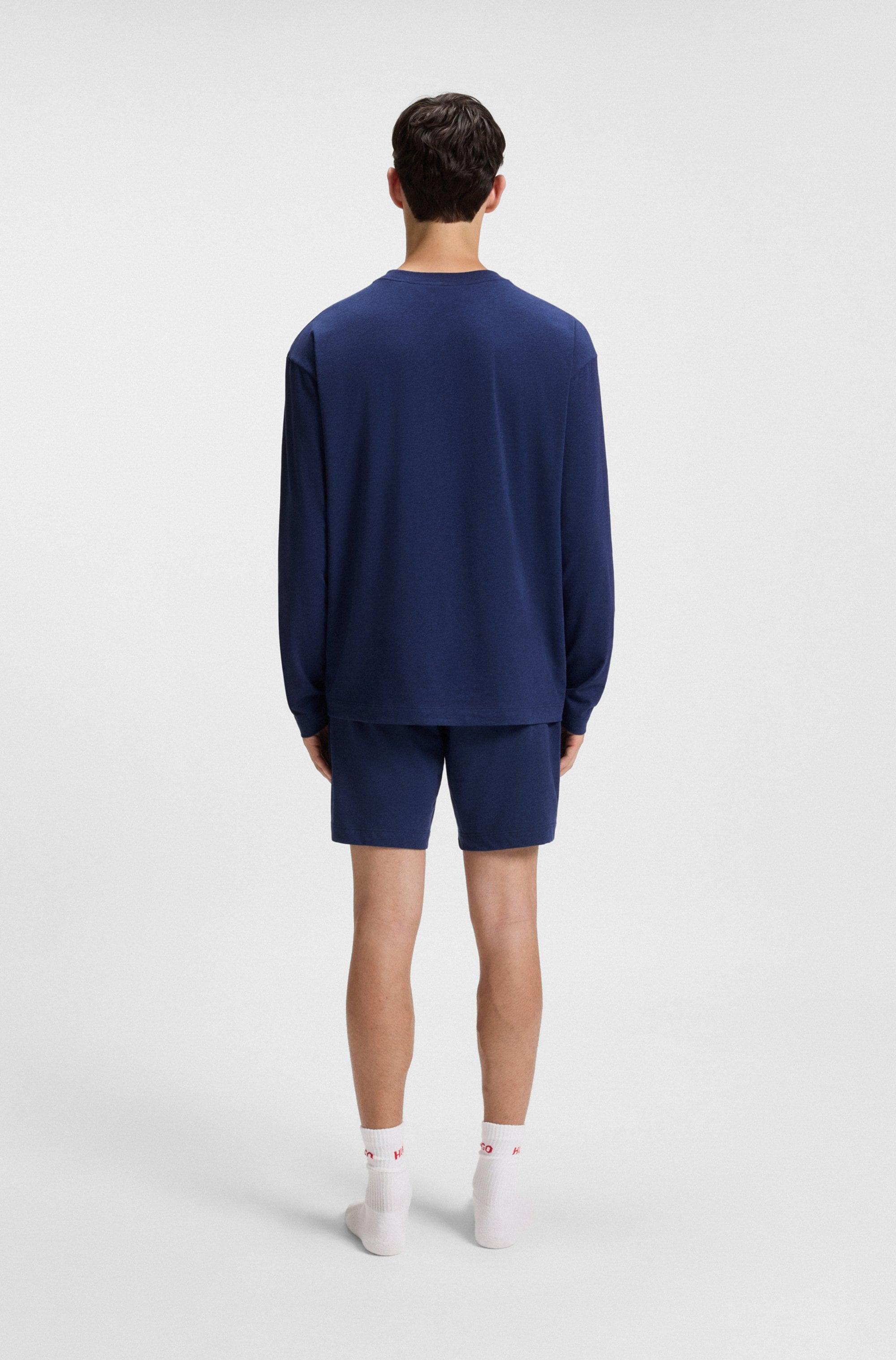 HUGO Underwear Langarmshirt »T-Shirt Laze Longsleeve«, mit Rundhalsausschnitt