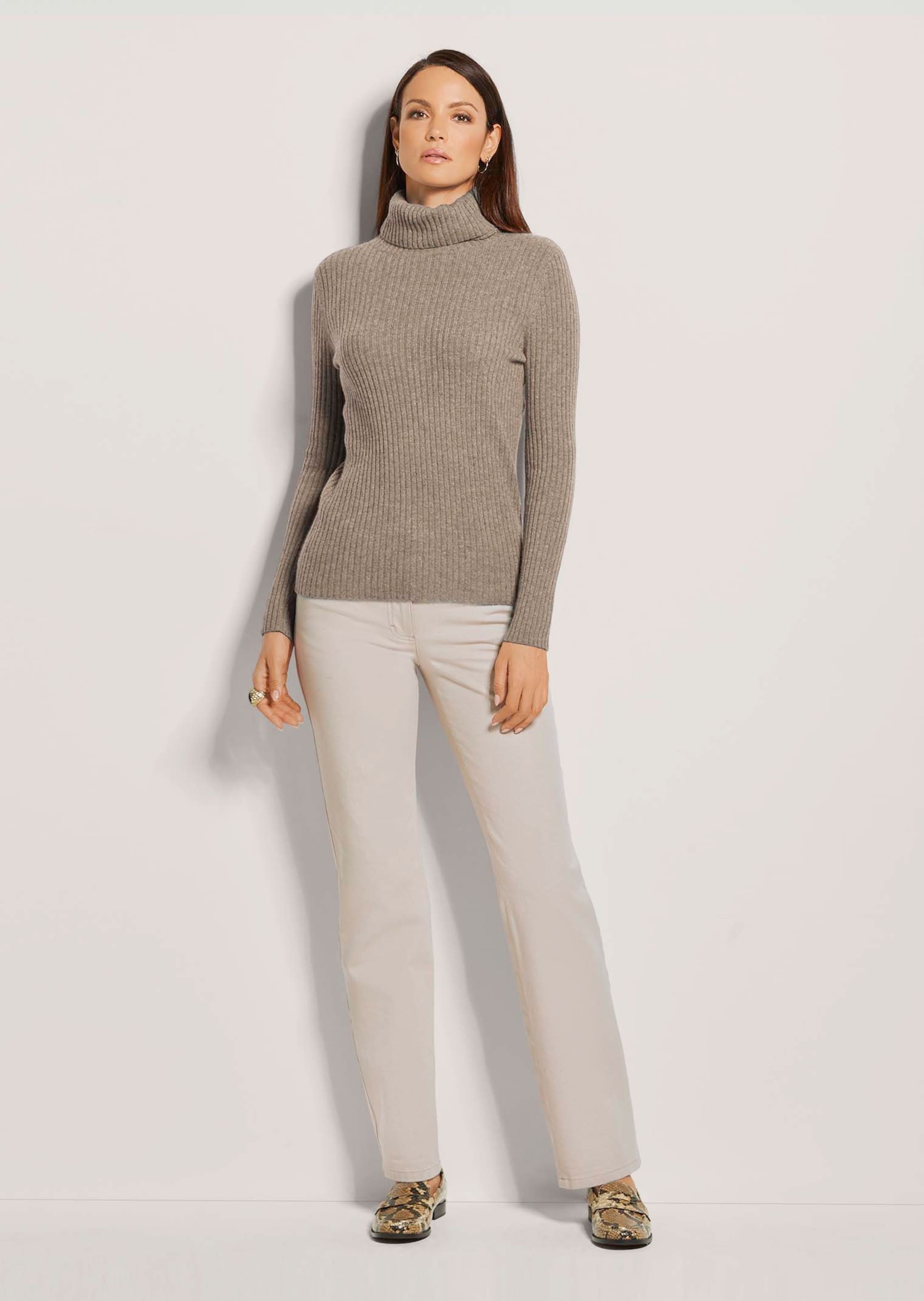 MADELEINE Longpullover "Kaschmirpullover Rollkragenpullover aus Kaschmir" günstig online kaufen