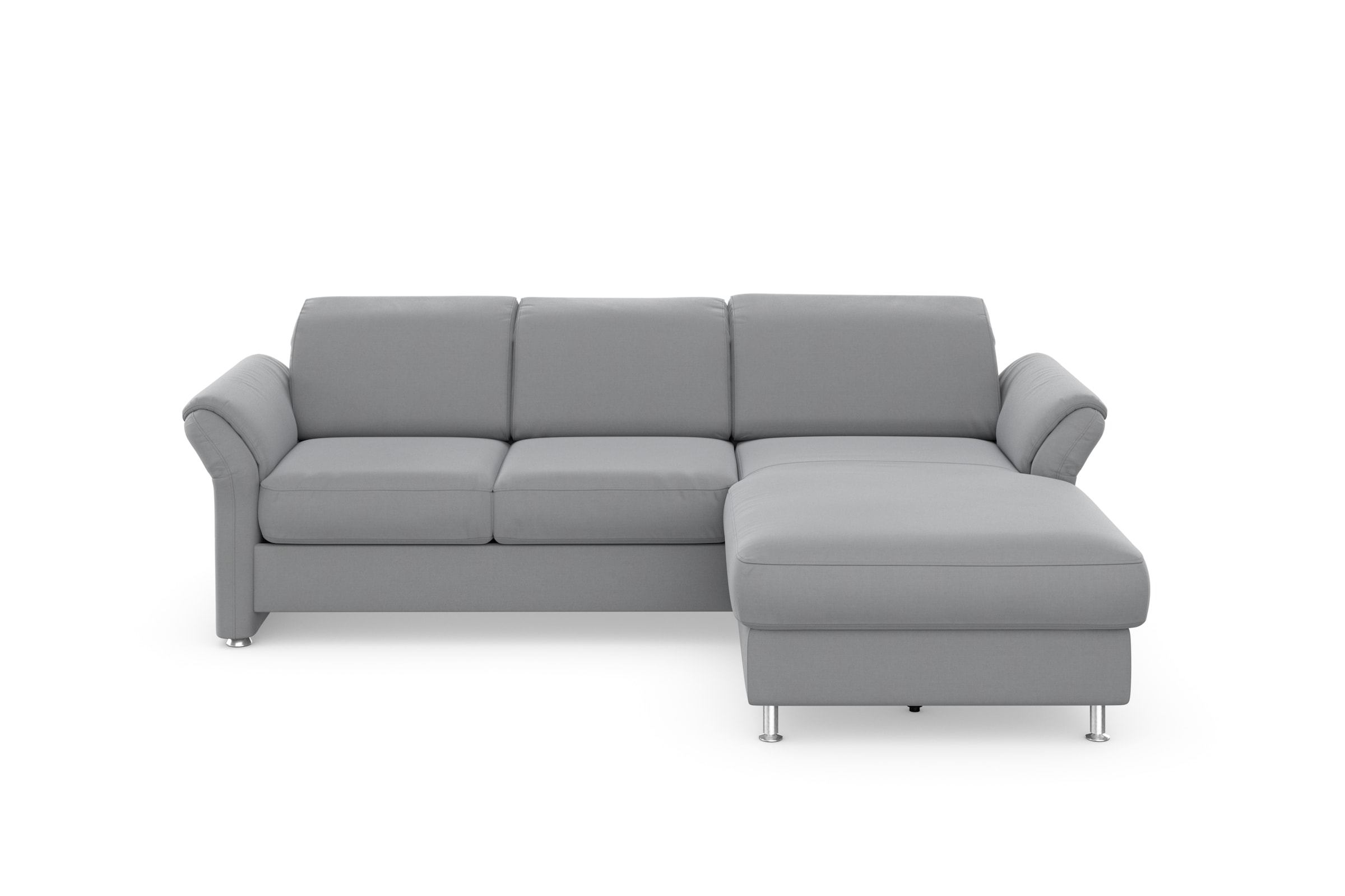 sit&more Ecksofa »Apulia L-Form«, wahlweise Bettfunktion, Bettkasten und Kopf- und Armteilverstellung