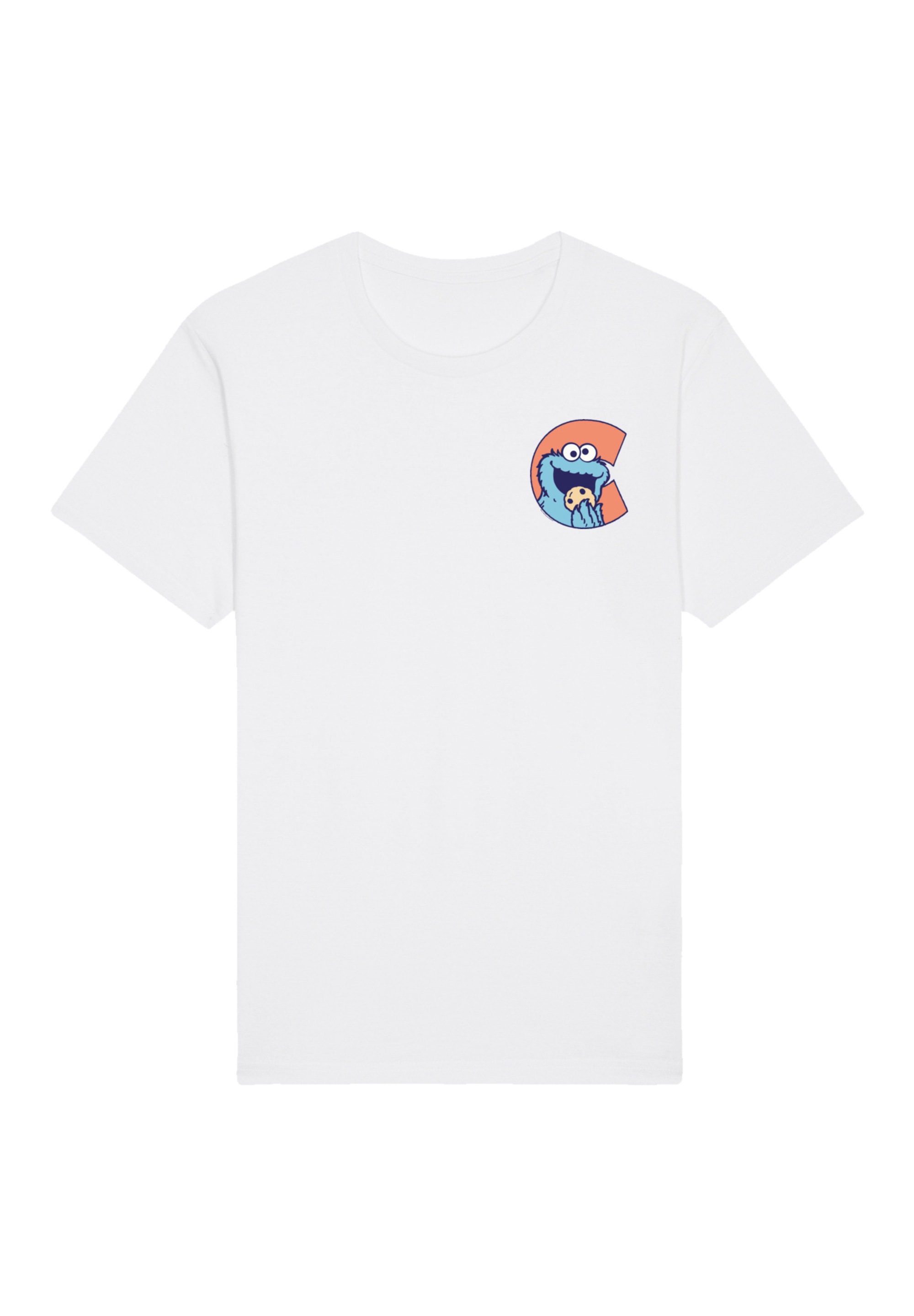 F4NT4STIC T-Shirt "Sesamstraße Cookie Monster "C"", Premium Qualität günstig online kaufen