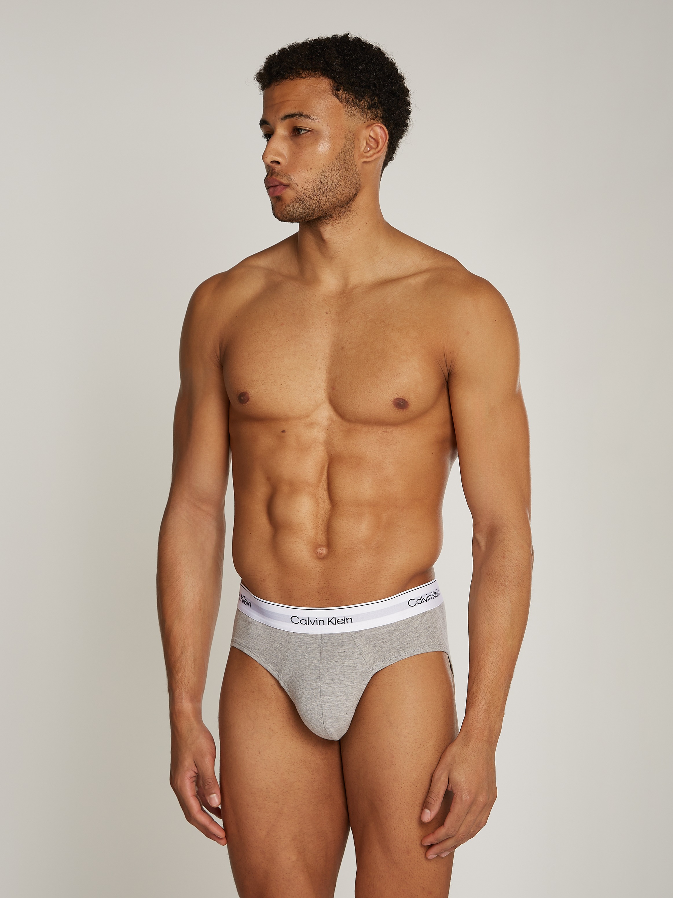 Calvin Klein Underwear Hipster "HIP BRIEF 3PK" Packung, 3 Stk. mit Logo-Ela günstig online kaufen