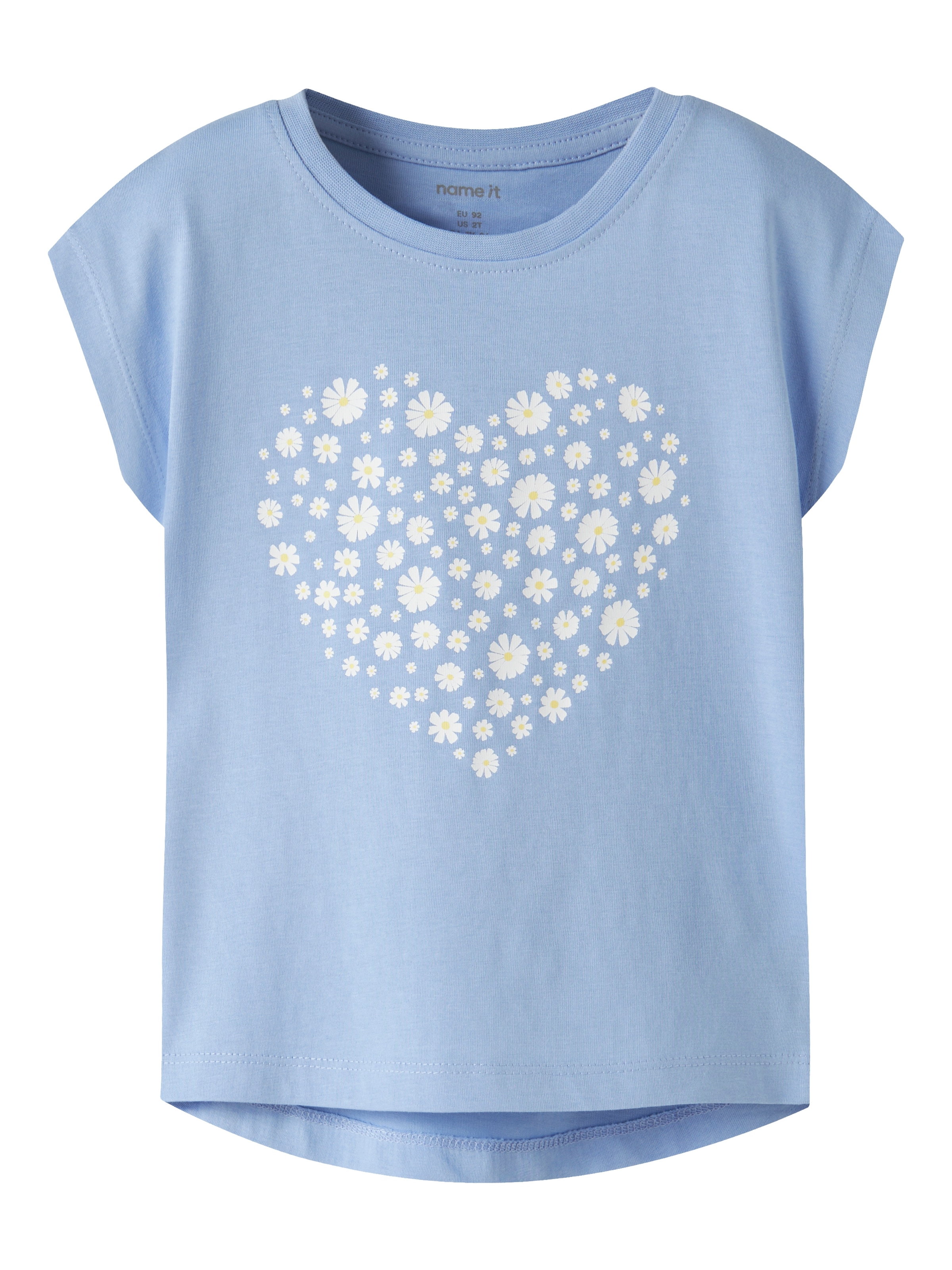 Name It T-Shirt "NMFVIGEA CAPSL TOP" Baumwolle, regular fit