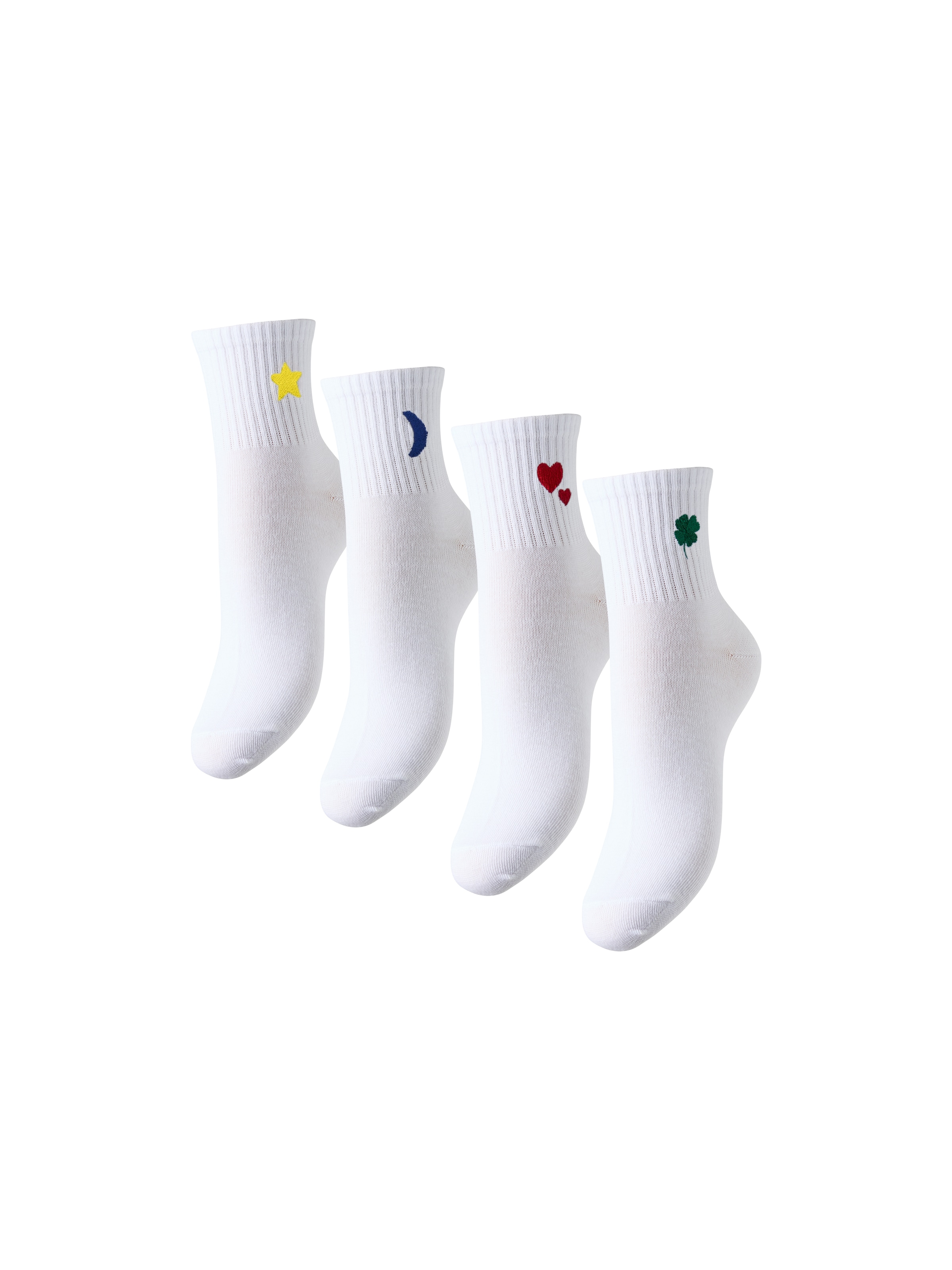 pieces Tennissocken "PCMOVA 4 PACK SOCKS NOOS BC", (Packung, 4 Paar) günstig online kaufen