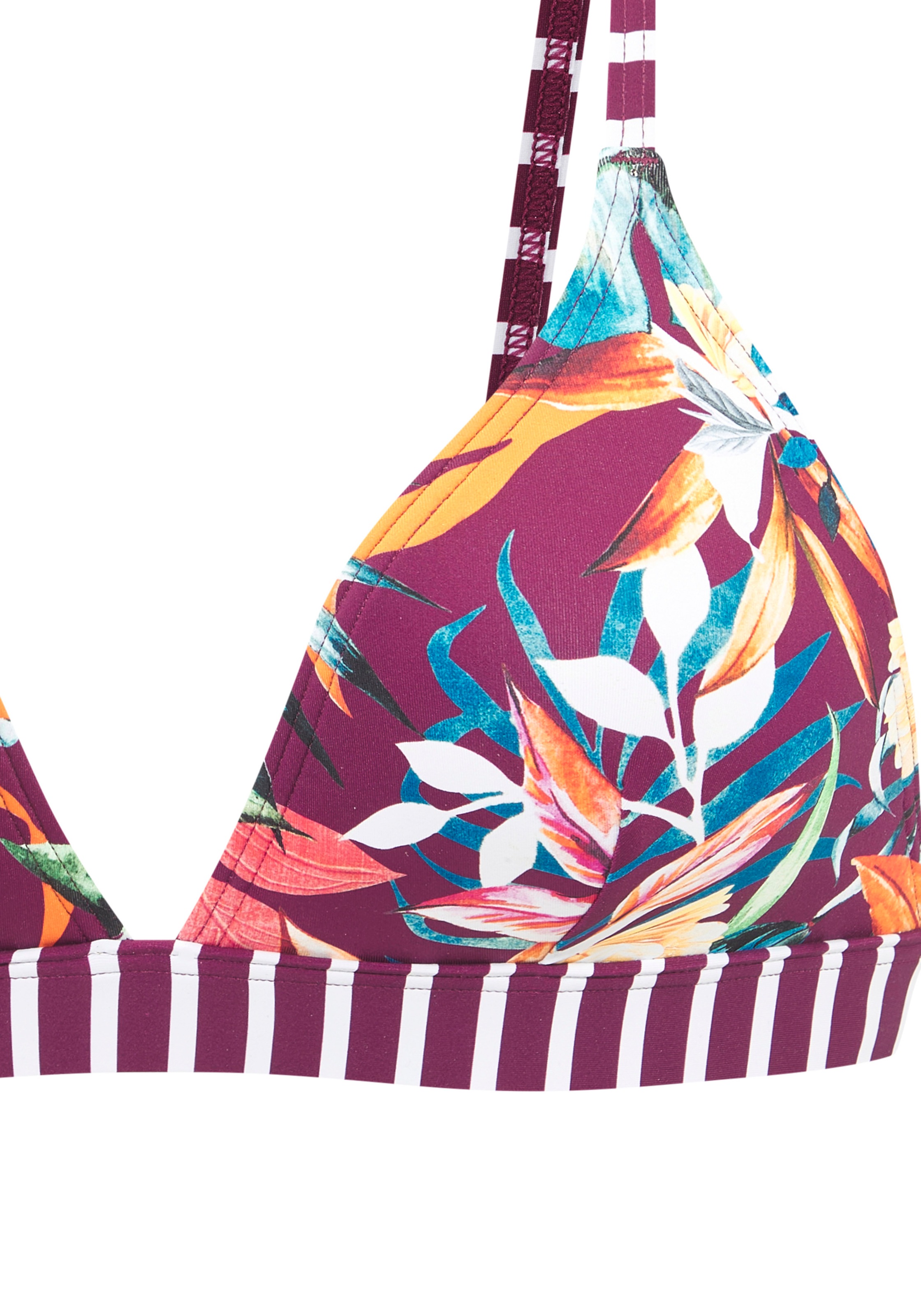 Thumbnail - Venice Beach Triangel-Bikini-Top "Cadu" im floralen Design