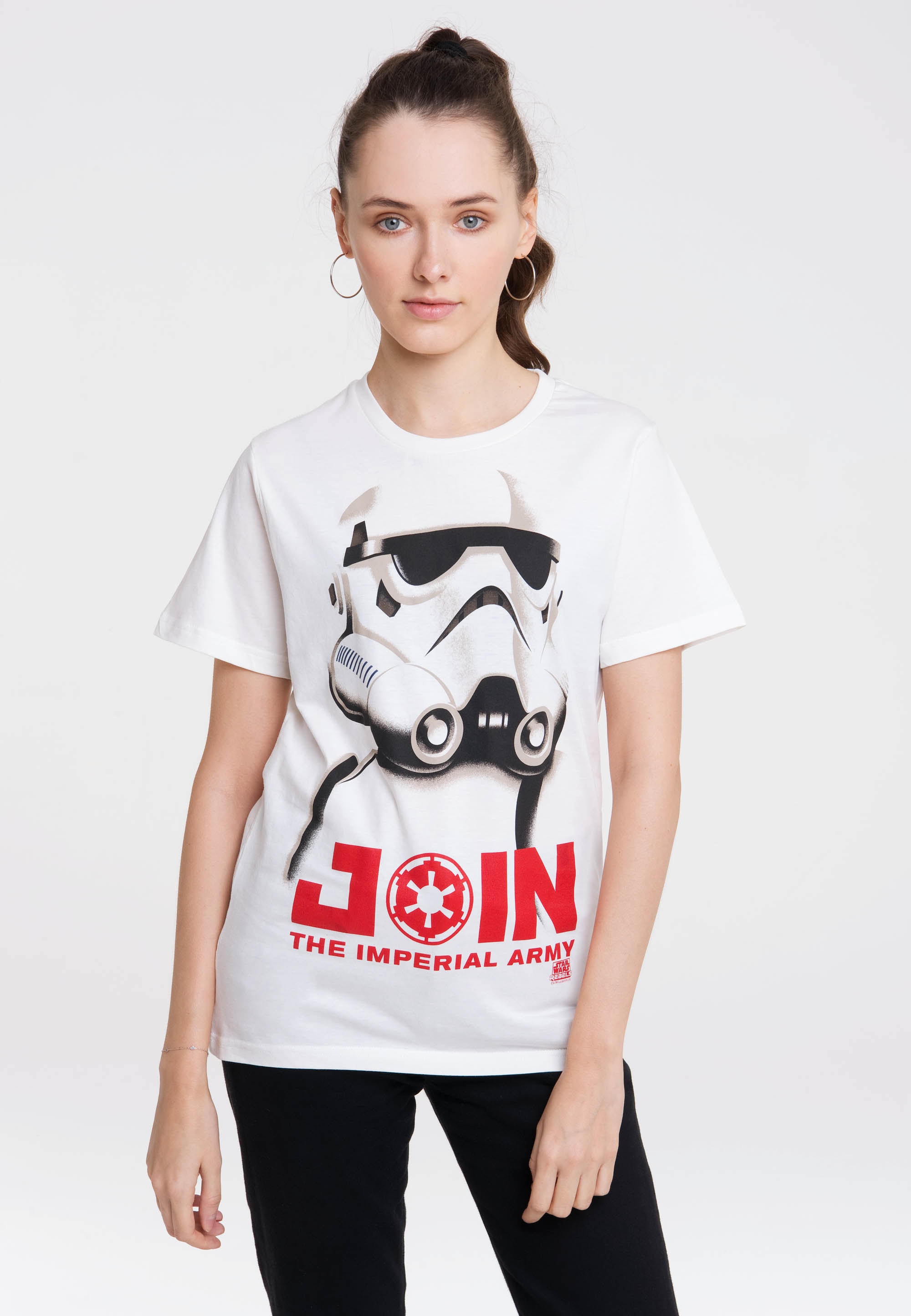 T-Shirt »Stormtrooper - Join The Imperial Army«, mit lässigem Front-Motiv