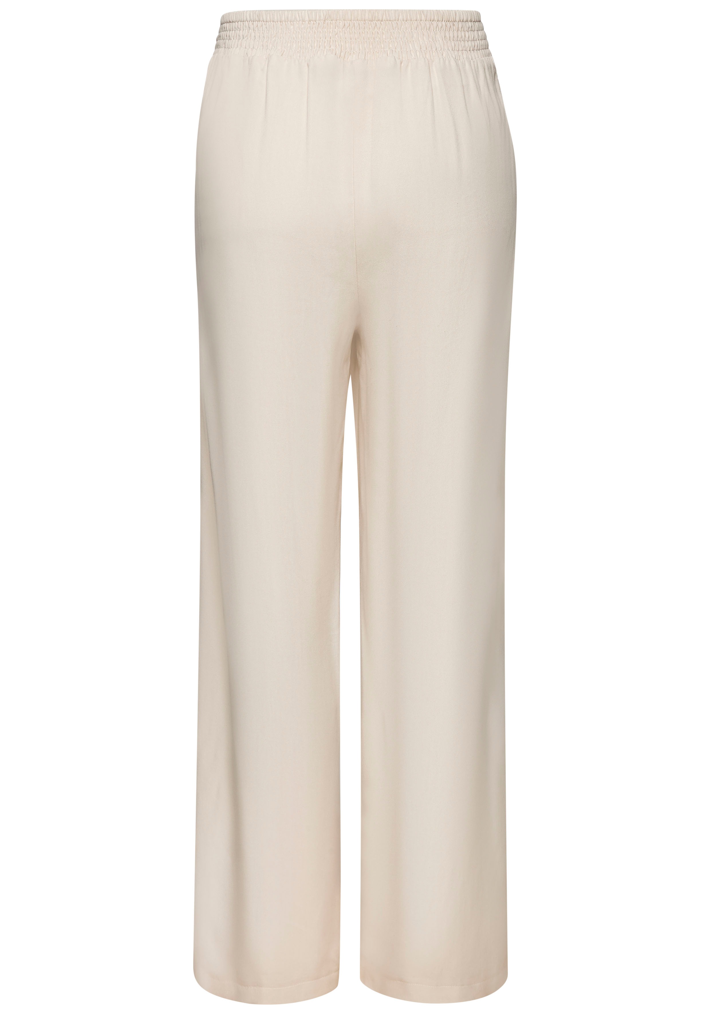 Thumbnail - Vivance Palazzohose mit Zierkette, Bundfaltenhosen, Schlupfhose, feminin-chic