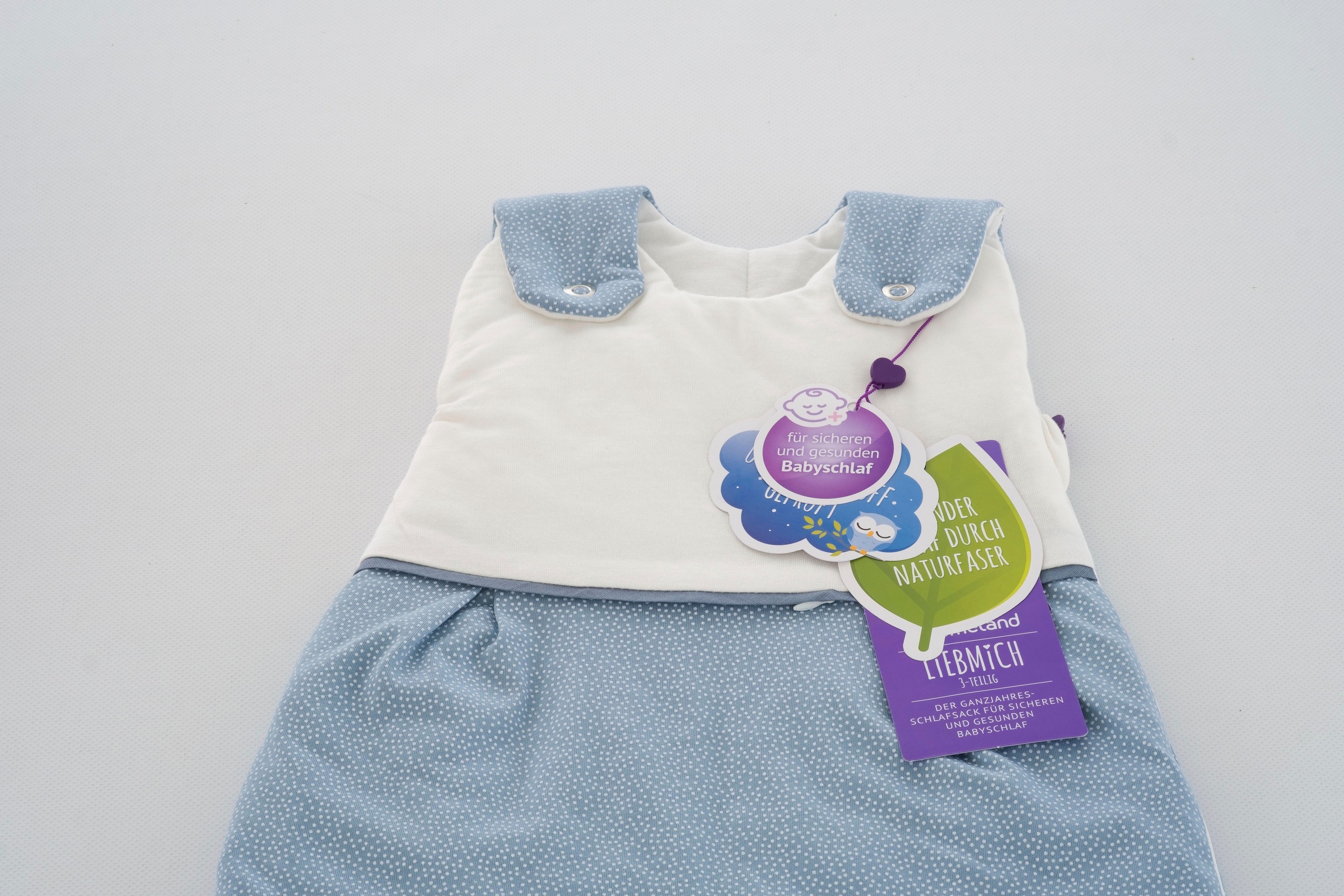 Träumeland Babyschlafsack »3 tlg Set LIEMBICH, Design Punkte«