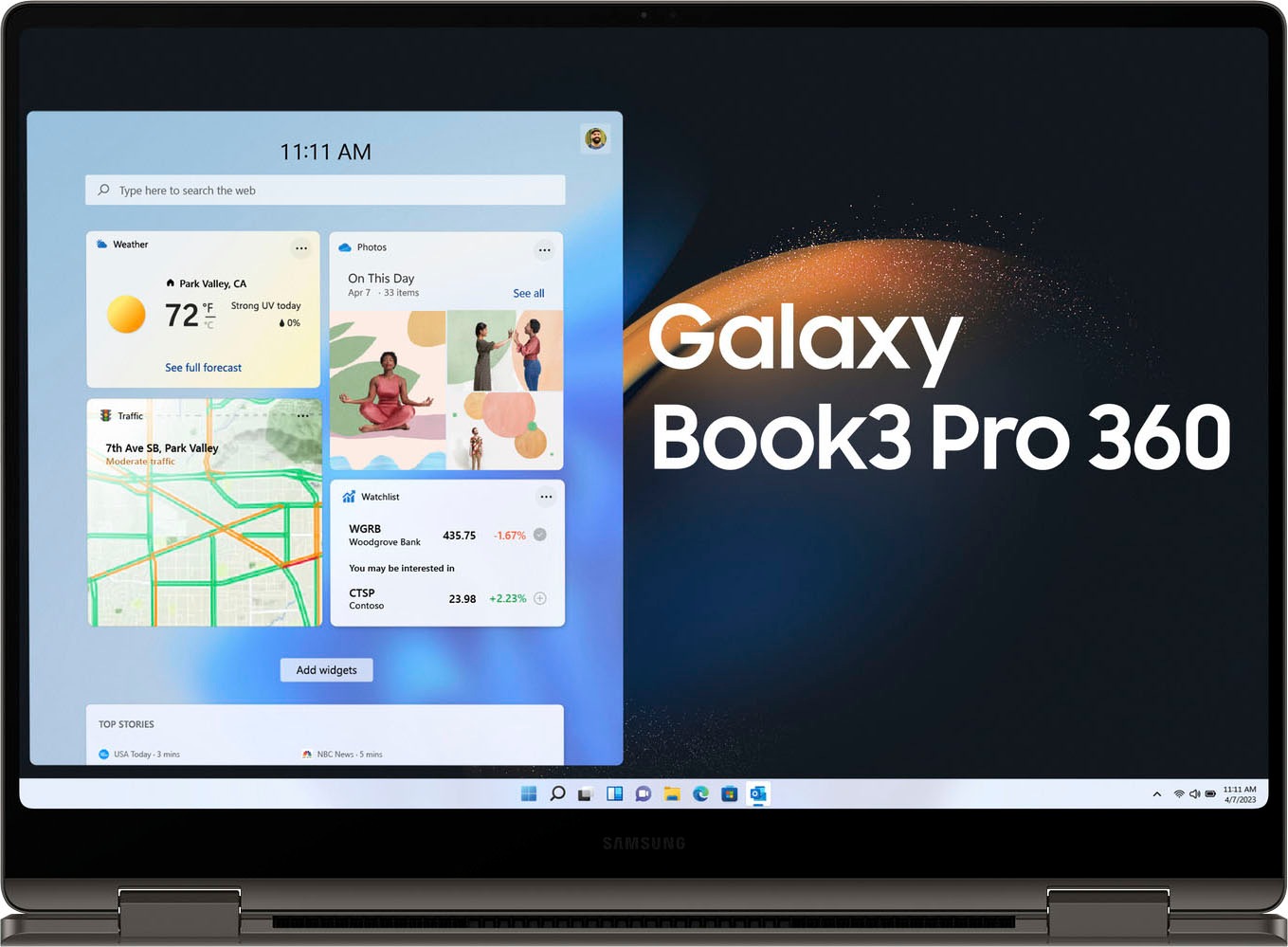 Samsung Convertible Notebook »Galaxy Book3 Pro 360«, 40,62 cm, / 16 Zoll, Intel, Core i5, Iris Xe Graphics, 512 GB SSD