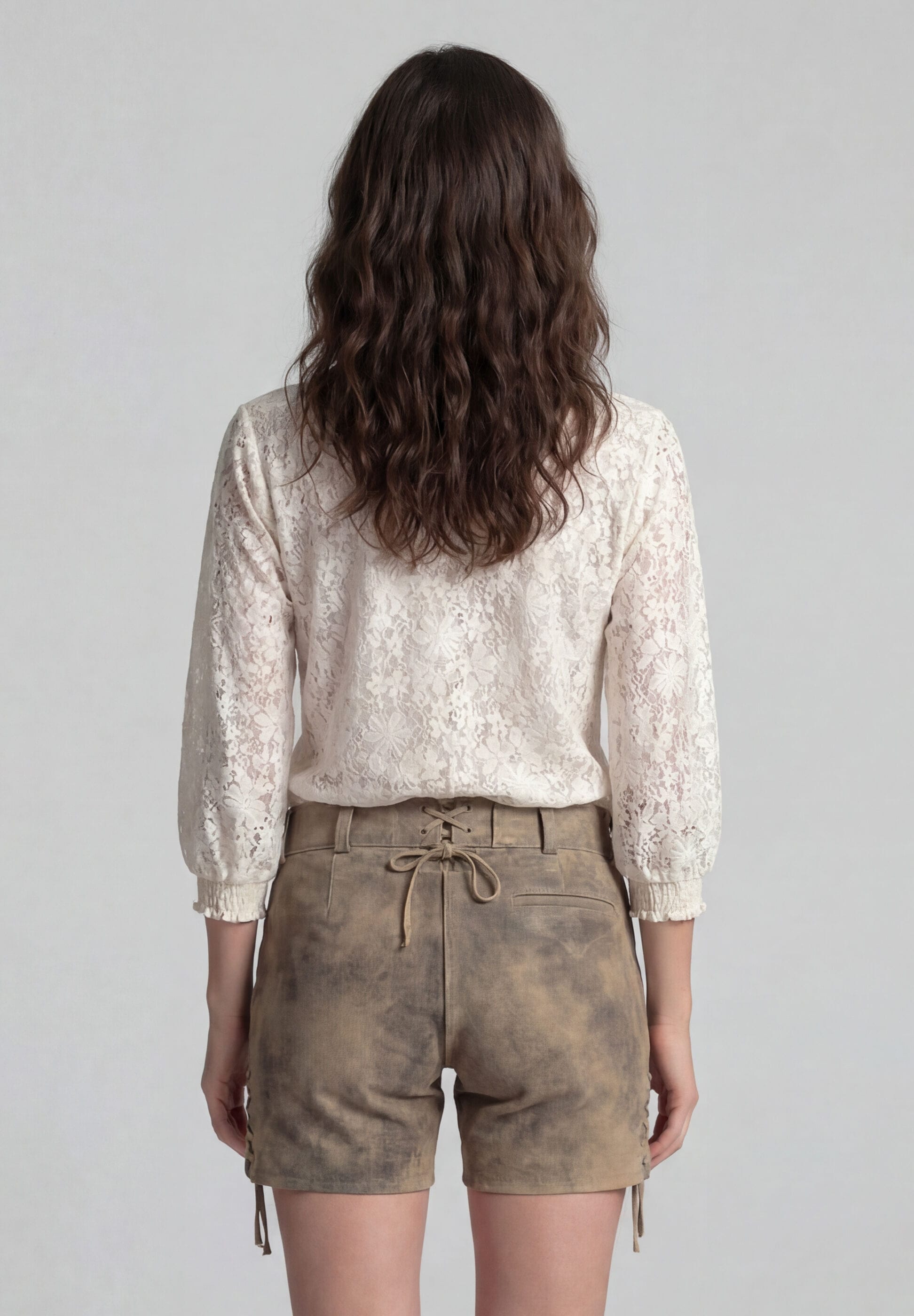 Spieth & Wensky Klassische Bluse »Spieth & Wensky Bluse Kolumba« mit elegantem Spitzendesign