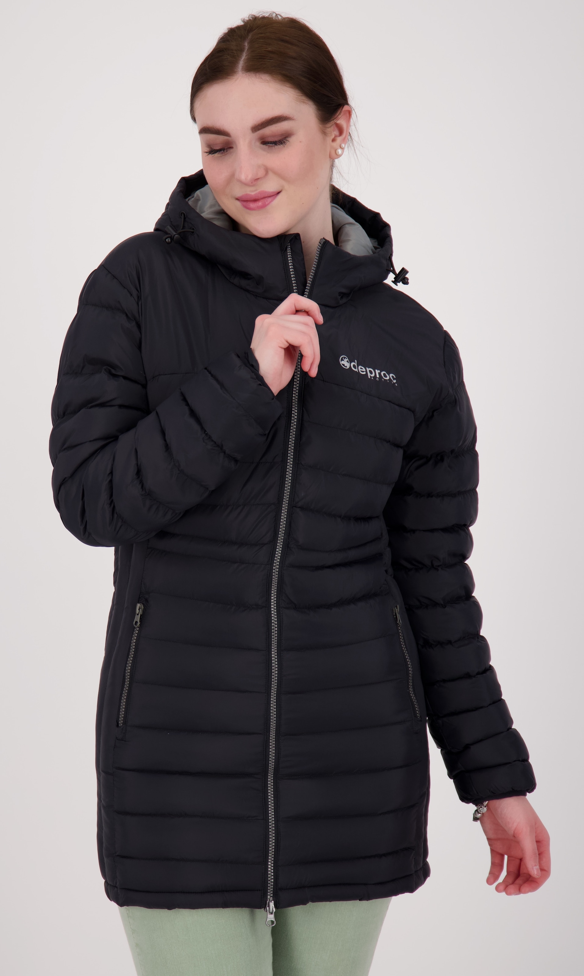 DEPROC Active Steppjacke »GILMOUR III NEW LONG« auch in Großen Größen erhältlich