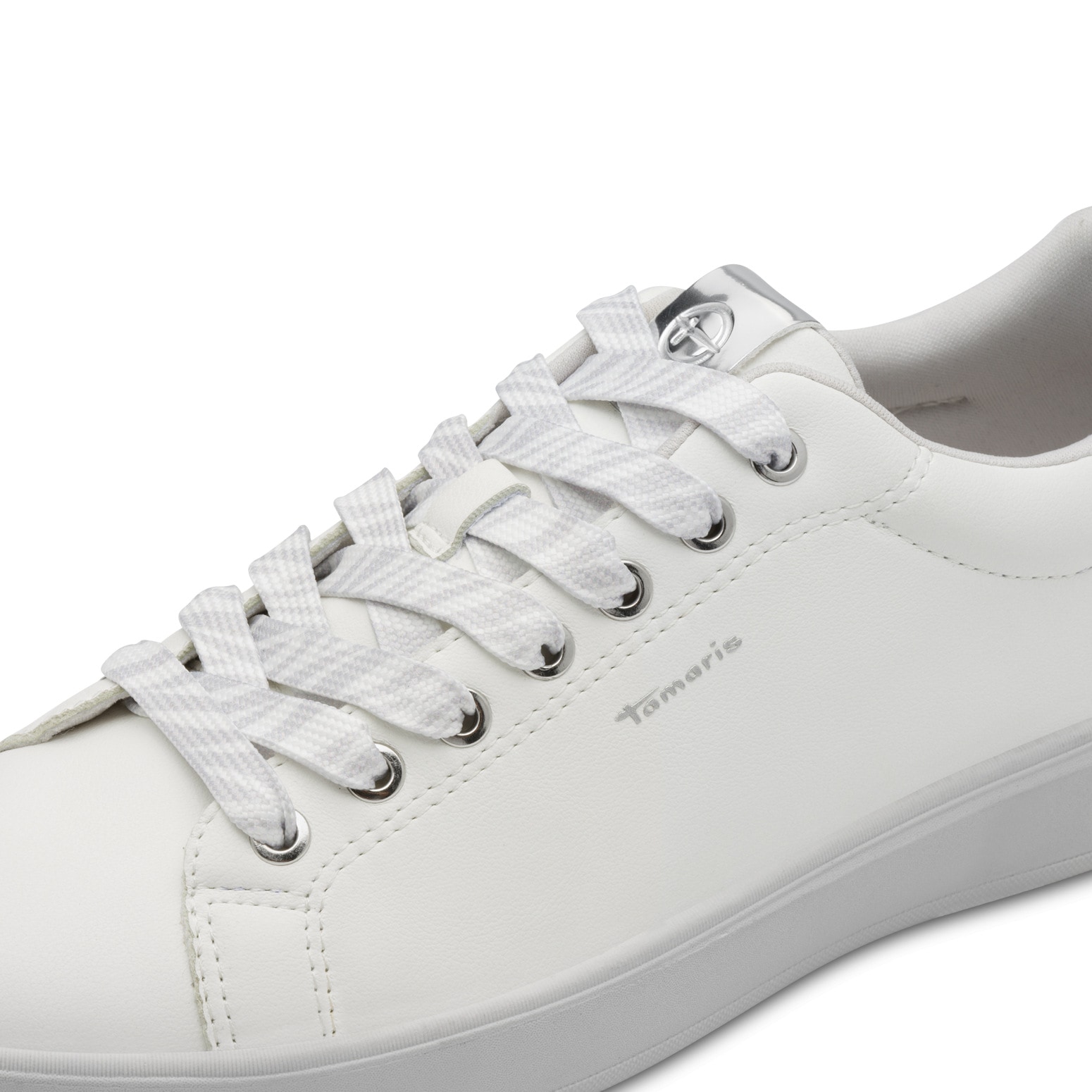Tamaris Plateausneaker, Freizeitschuh, Halbschuh, Schnürer in veganer Verarbeitung