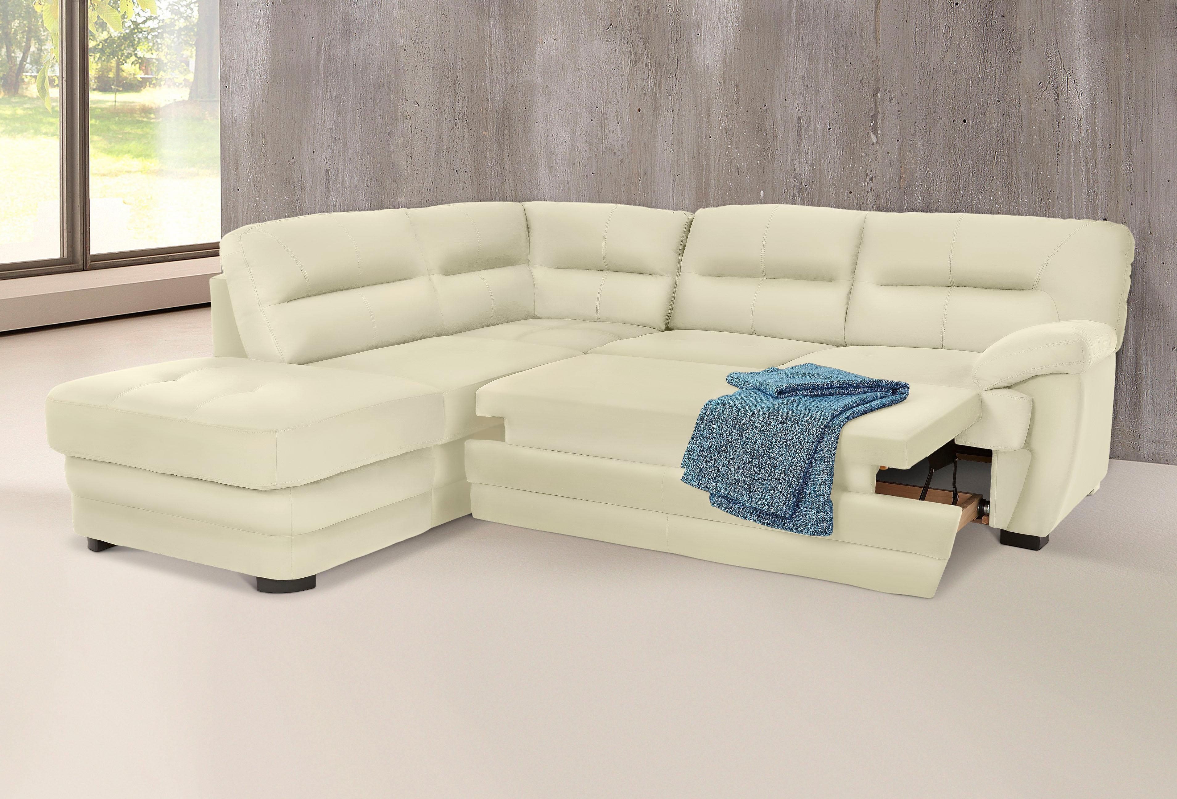 Thumbnail - COTTA Polstergarnitur "Royale L-Form", (Set), Set bestehend aus: Ecksofa & Hocker