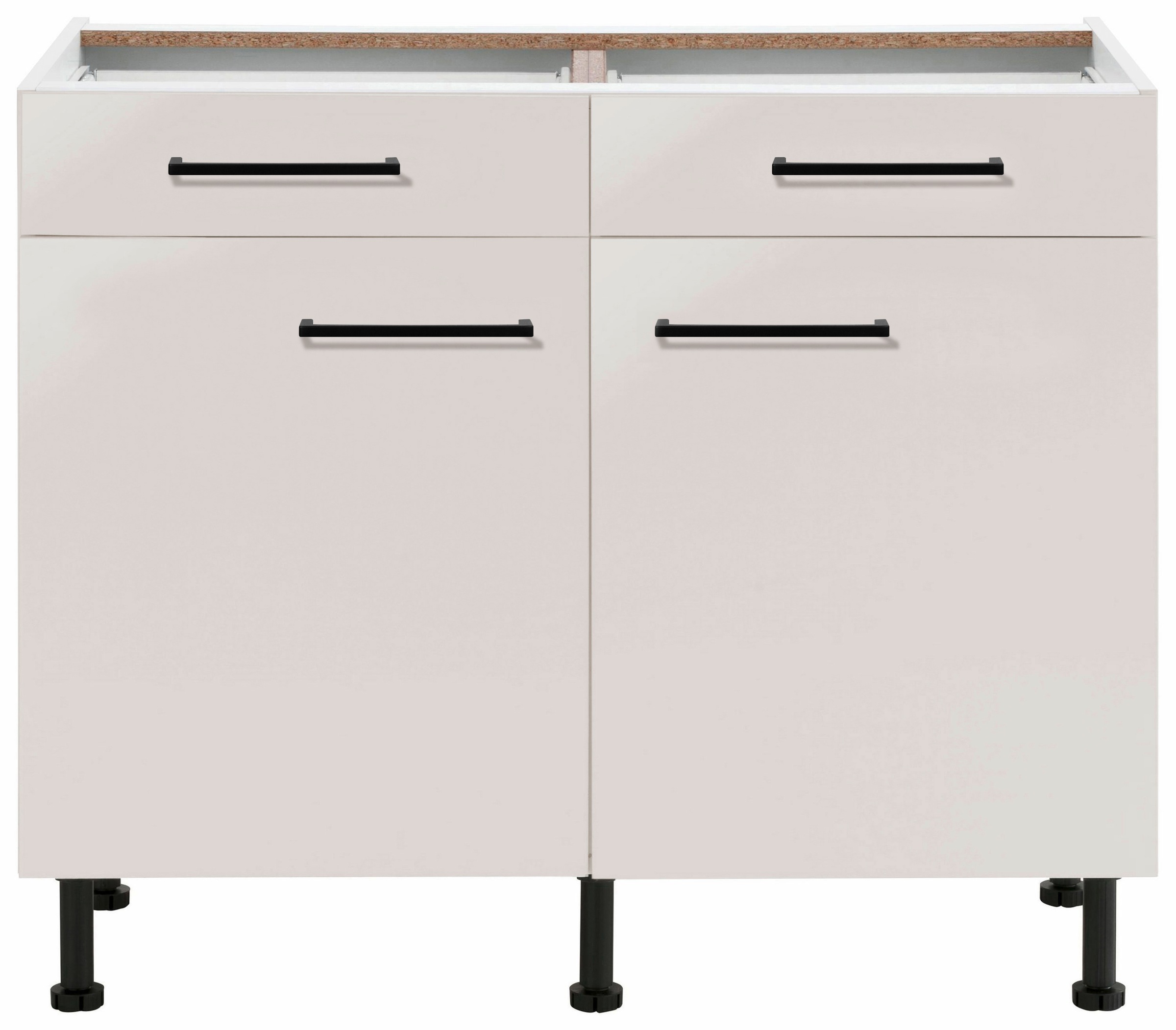 wiho Küchen Unterschrank "Nisos" 100 cm breit, Soft-Close in Schubladen, ve günstig online kaufen