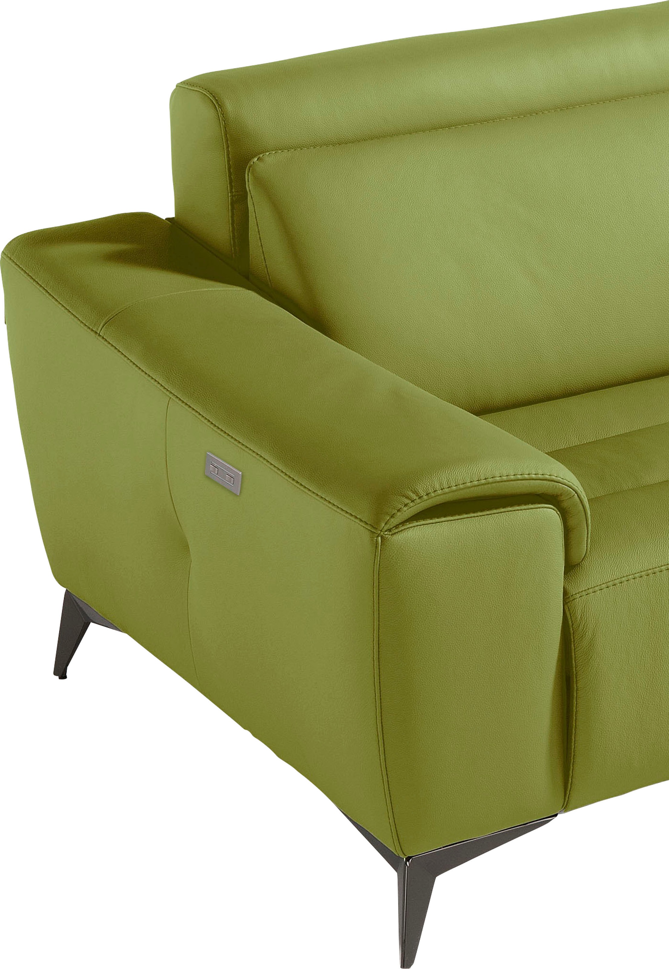 Egoitaliano 2,5-Sitzer »Suzette«, inkl. 2 elektronischer Relaxfunktionen, Rücken- und Fußteilfunktion